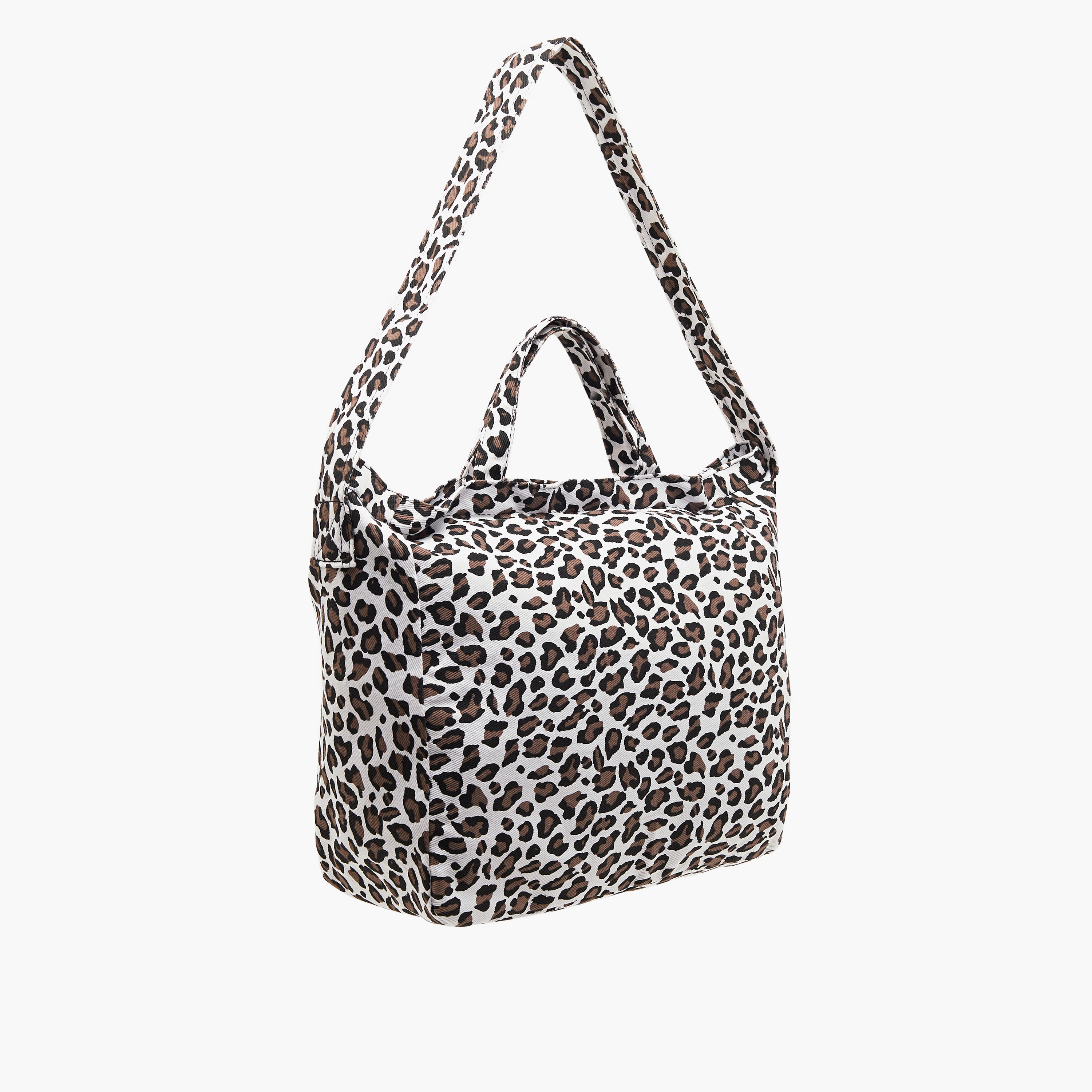 شنطة توتي بطبعات حيوانات ومقبض حزام وسحّاب إغلاق -women-bagsandwallets-handbags-image-4