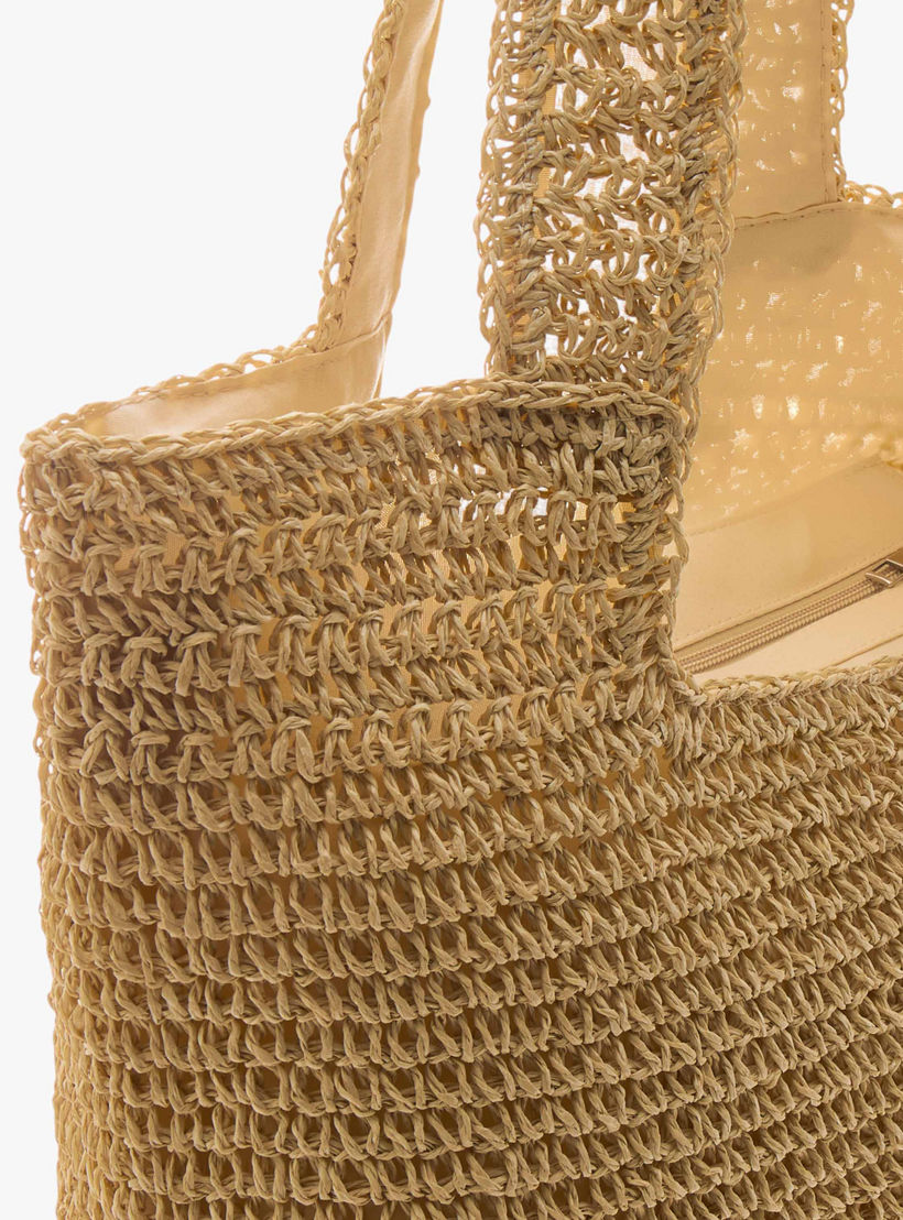 Embroidered Tote Bag with Double Handle-women-bagsandwallets-handbags-image-5