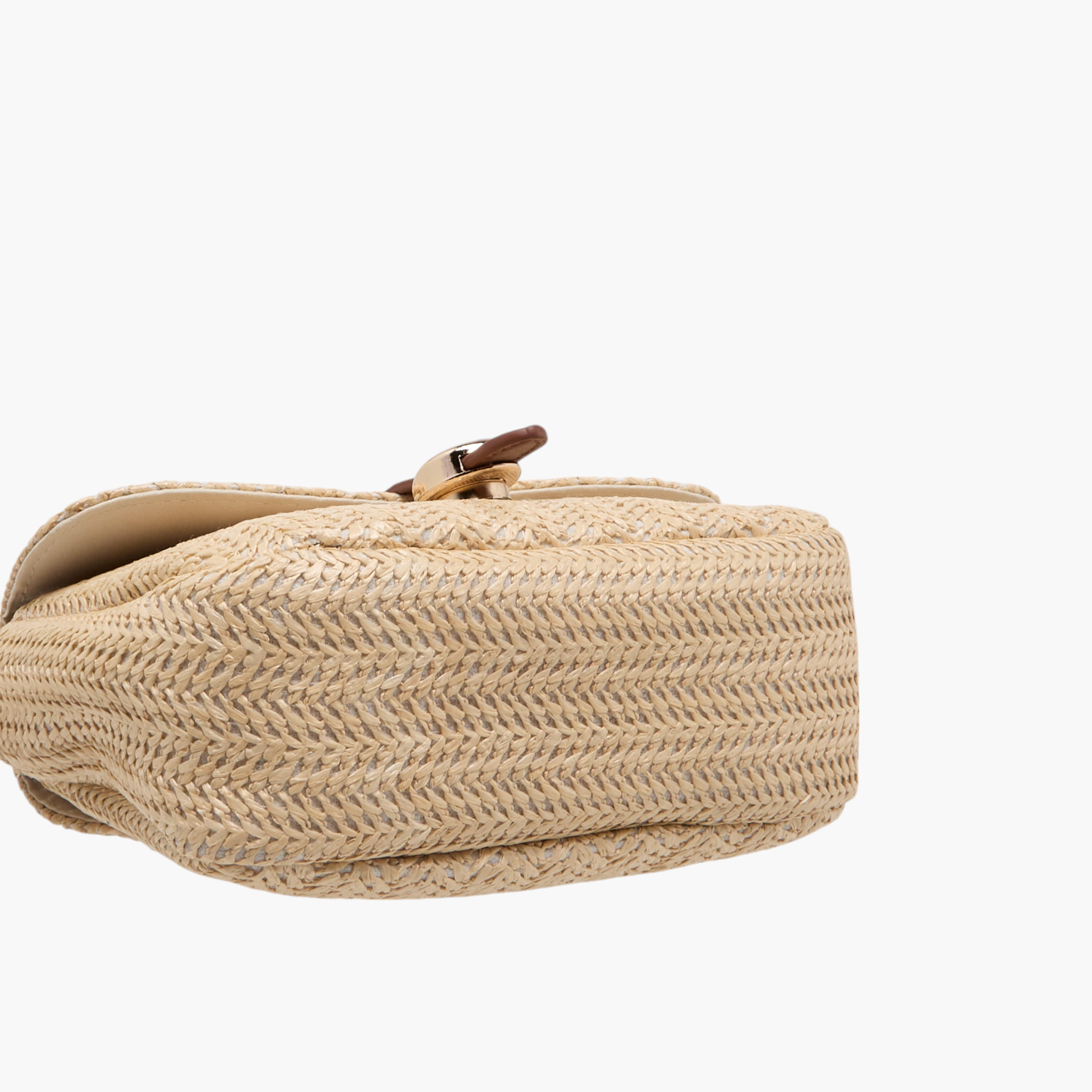 شنطة كروس بودي قش بارزة الملمس بحزام قابل للتعديل وزر إغلاق-women-bagsandwallets-handbags-image-7