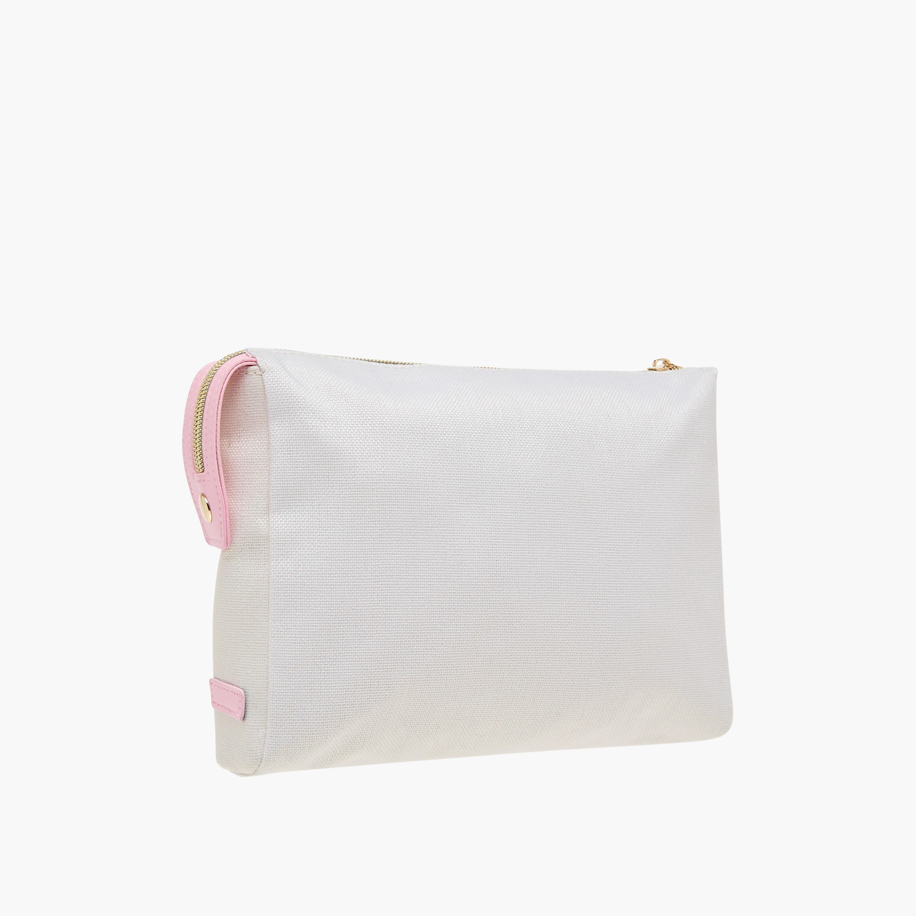 شنطة صغيرة بسحاب إغلاق وطبعات نخيل -women-bagsandwallets-handbags-image-4