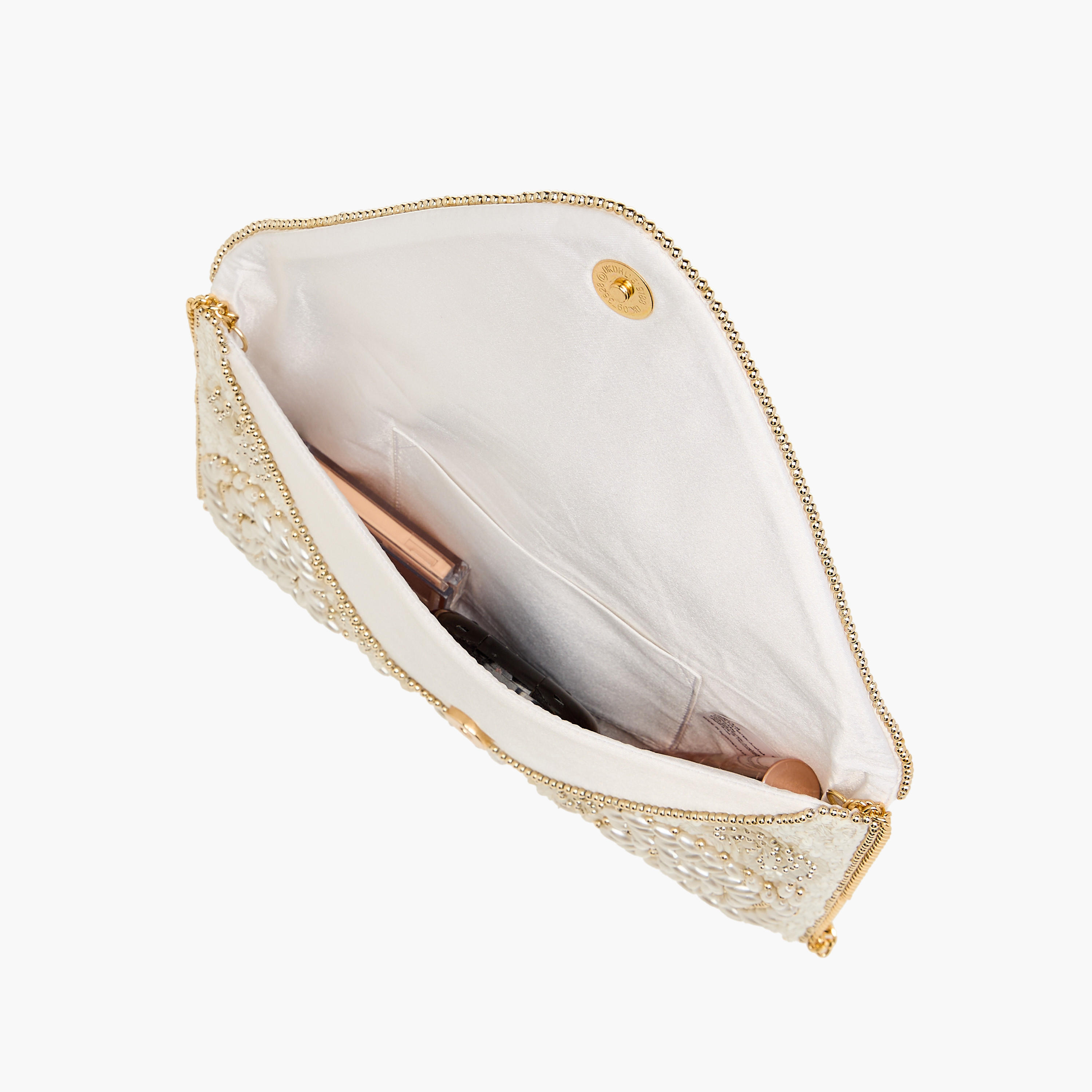 شنطة كلاتش مزيّنة بحزام سلسلة قابل للفصل-women-bagsandwallets-handbags-image-8