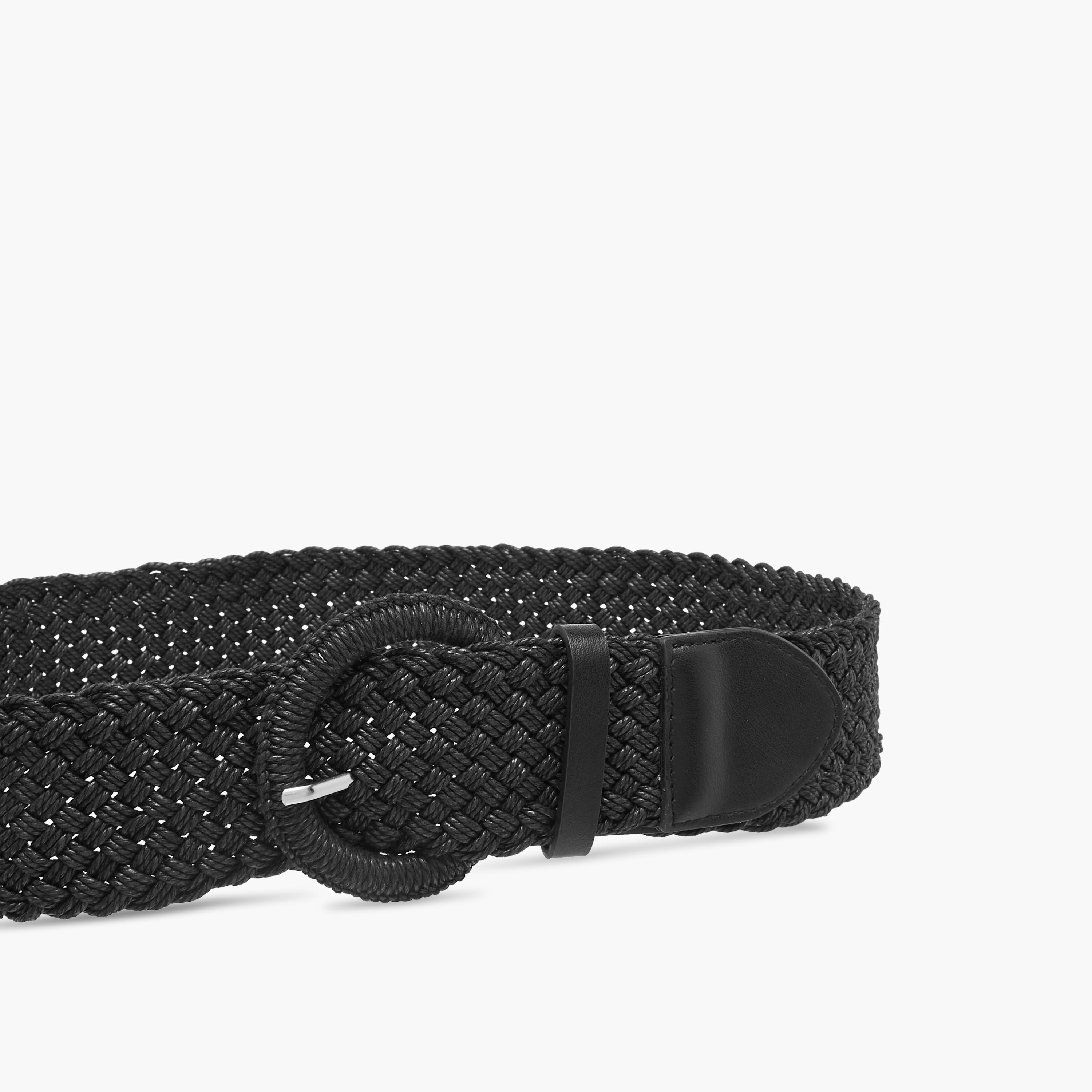 حزام بارز الملمس بإبزيم إغلاق بدبوس-women-clothingaccessories-belts-image-3