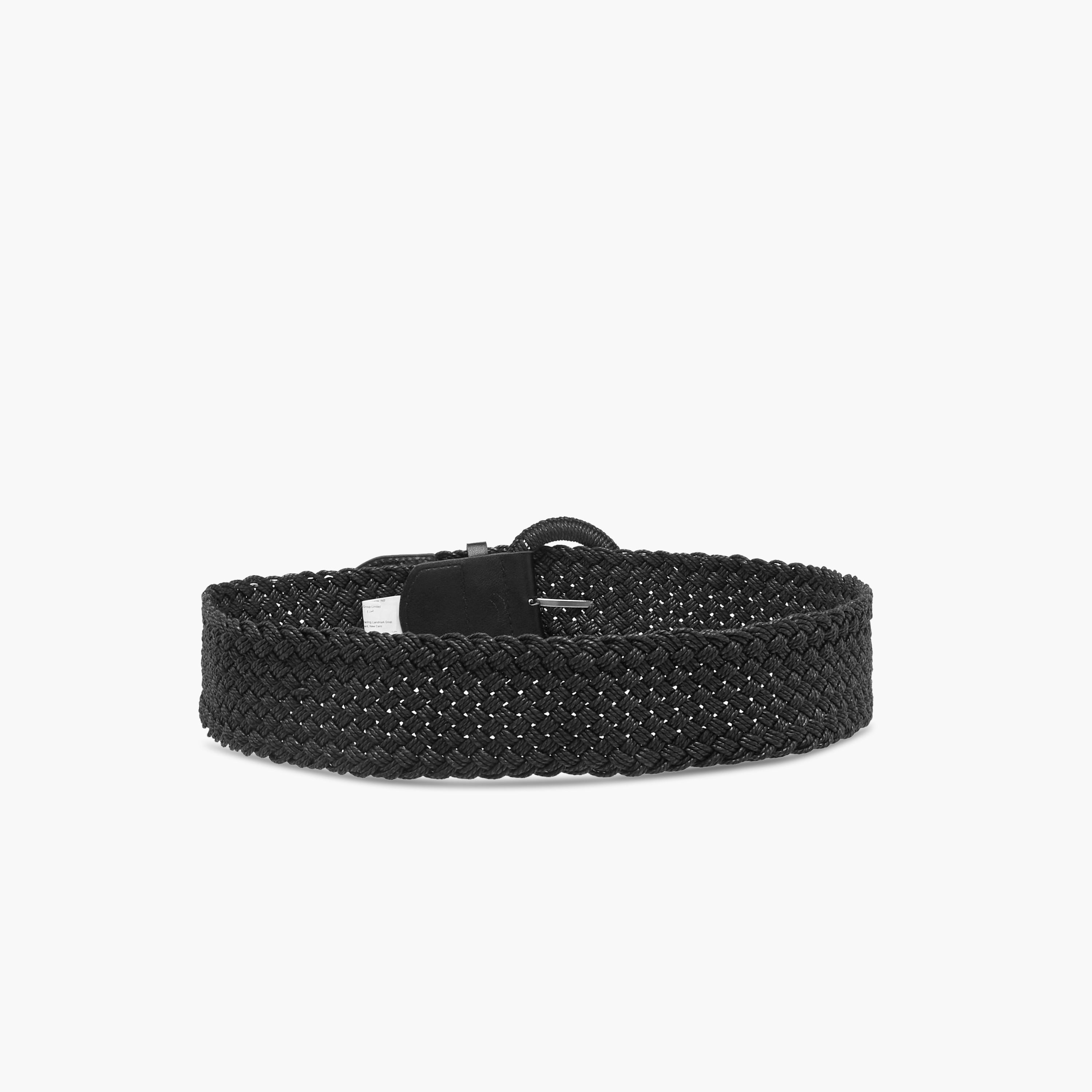 حزام بارز الملمس بإبزيم إغلاق بدبوس-women-clothingaccessories-belts-image-4
