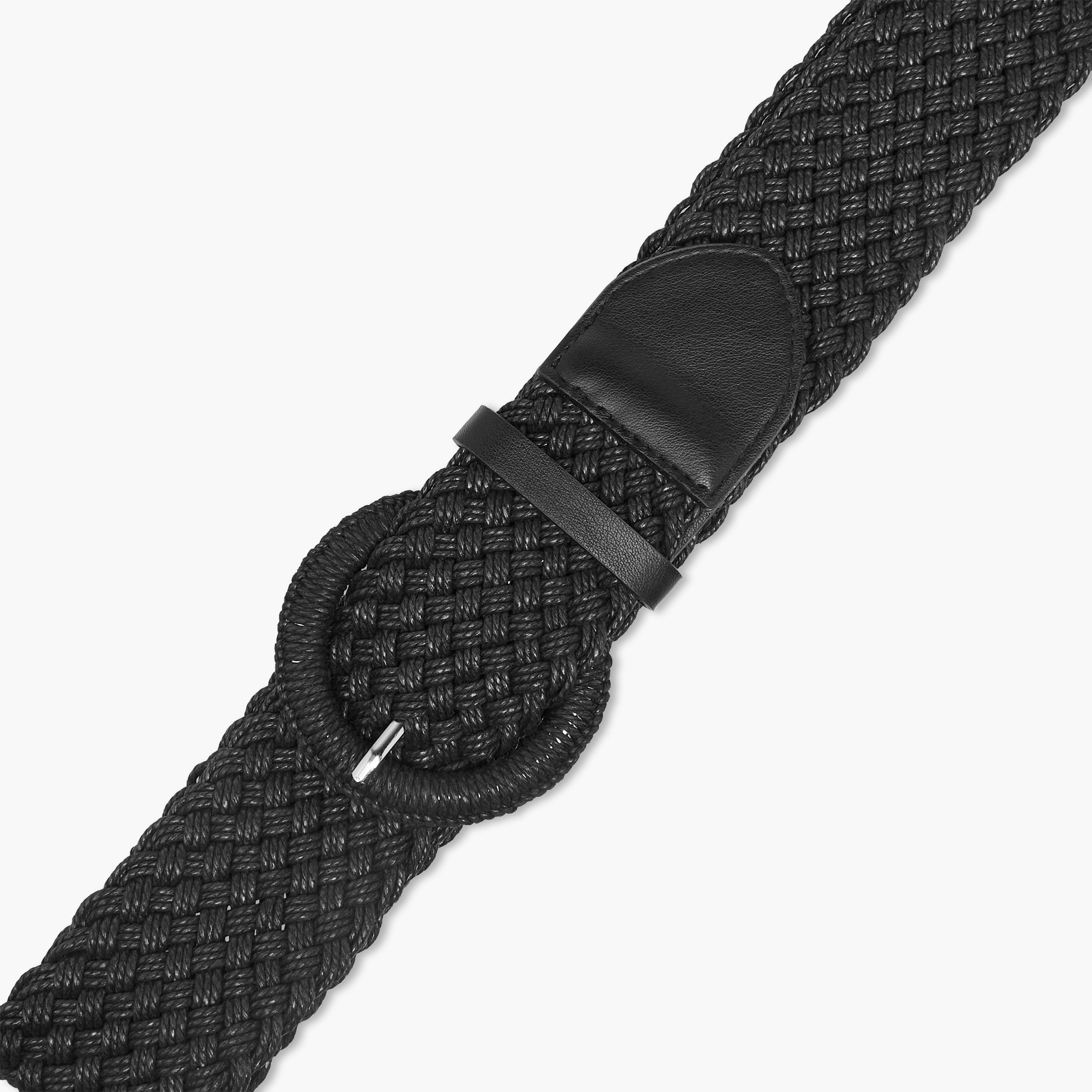 حزام بارز الملمس بإبزيم إغلاق بدبوس-women-clothingaccessories-belts-image-5