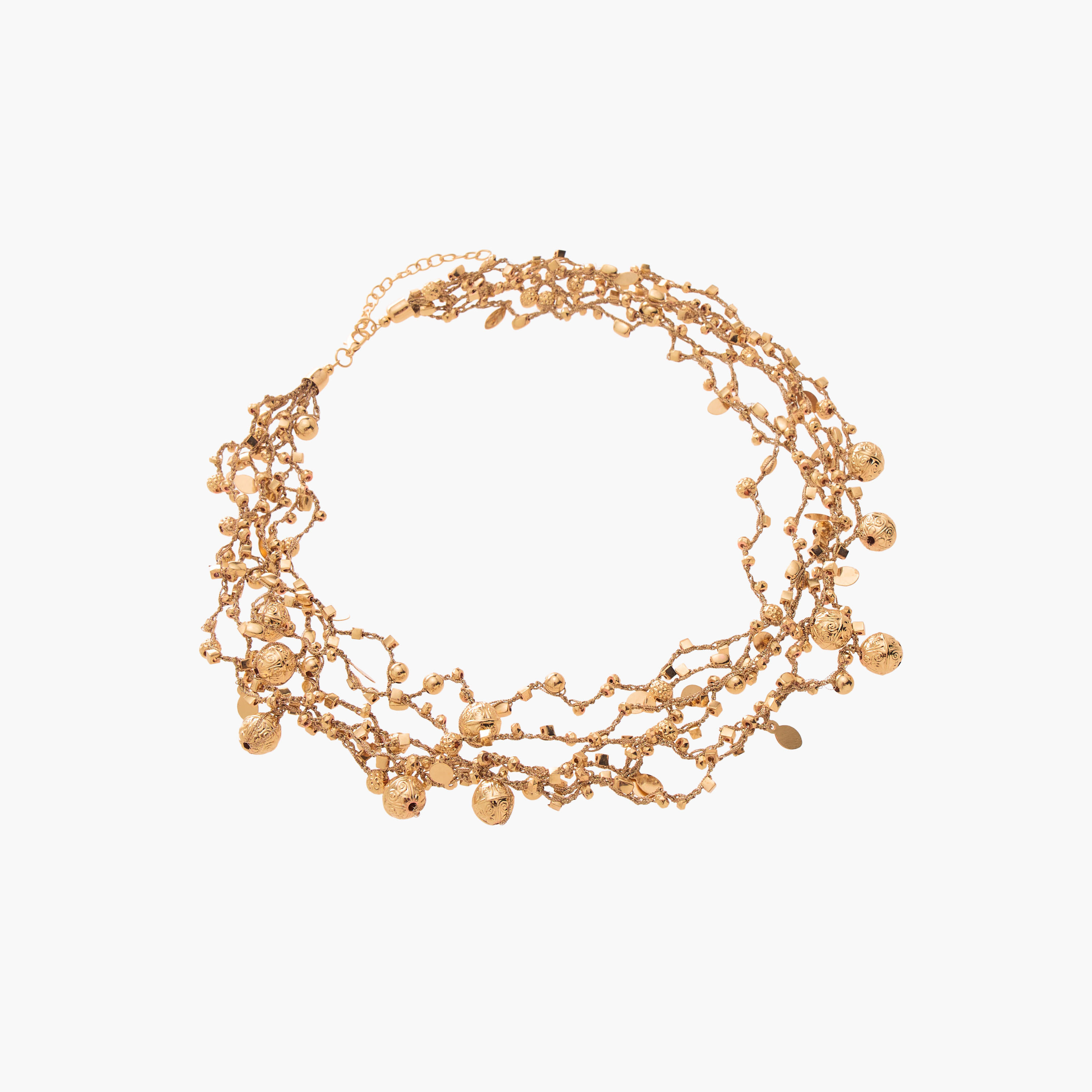 قلادة متعددة الطبقات مزيّنة بمشبك إغلاق-women-watchesandjewellery-jewellery-necklacesandpendants-image-3