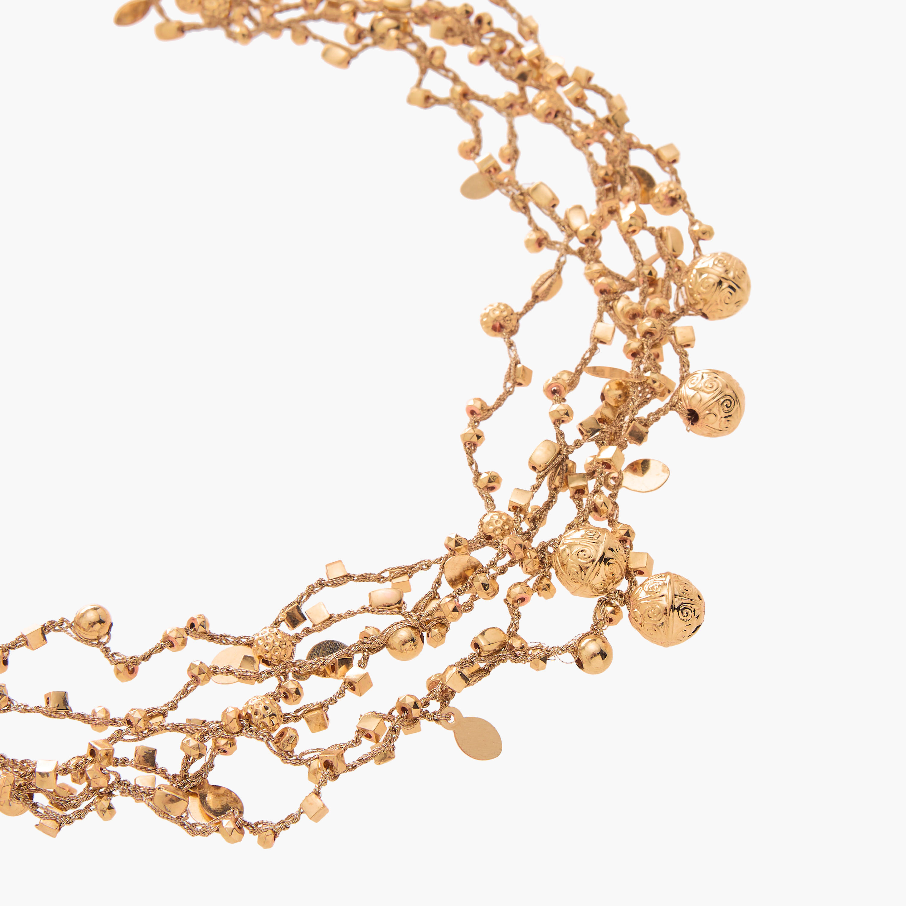 قلادة متعددة الطبقات مزيّنة بمشبك إغلاق-women-watchesandjewellery-jewellery-necklacesandpendants-image-4