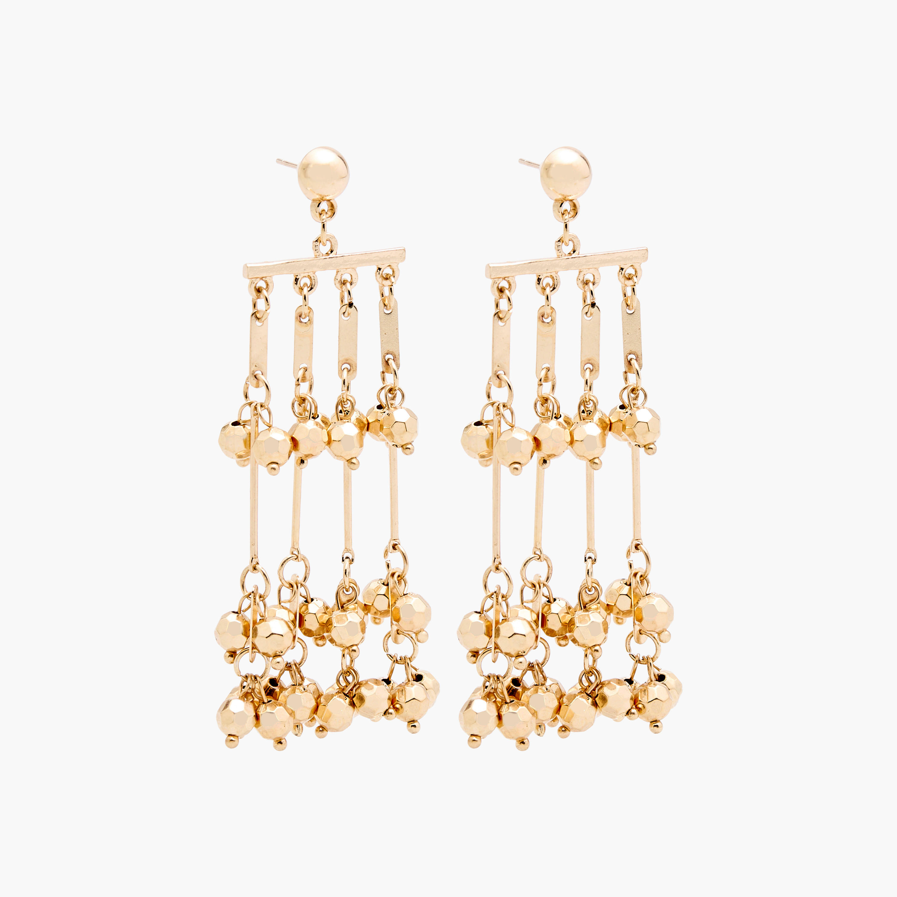 Beaded Tassel Earrings with Pushback Closure-women-watchesandjewellery-jewellery-earrings-image-3