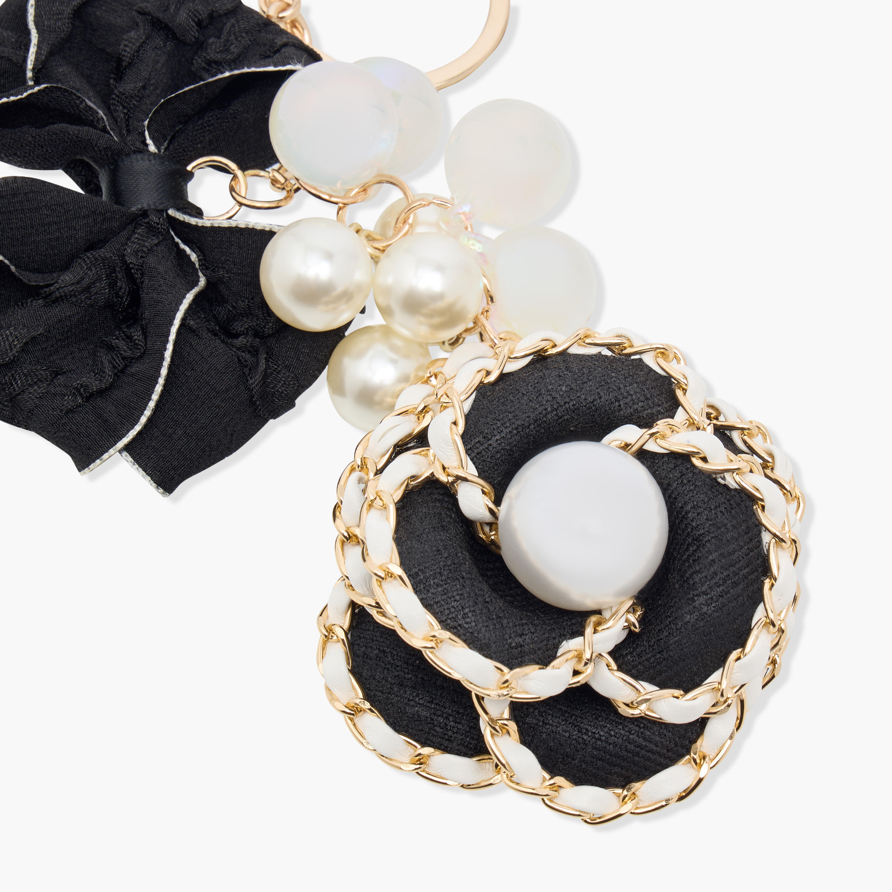 سلسلة مفاتيح بزينة أزهار وخطاف لوبستر-women-clothingaccessories-novelties-image-3