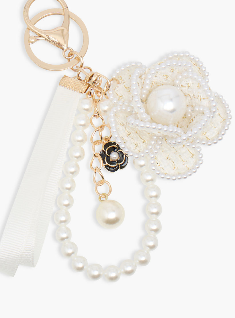 سلسلة مفاتيح بزينة أزهار وخطاف لوبستر-women-clothingaccessories-novelties-image-4