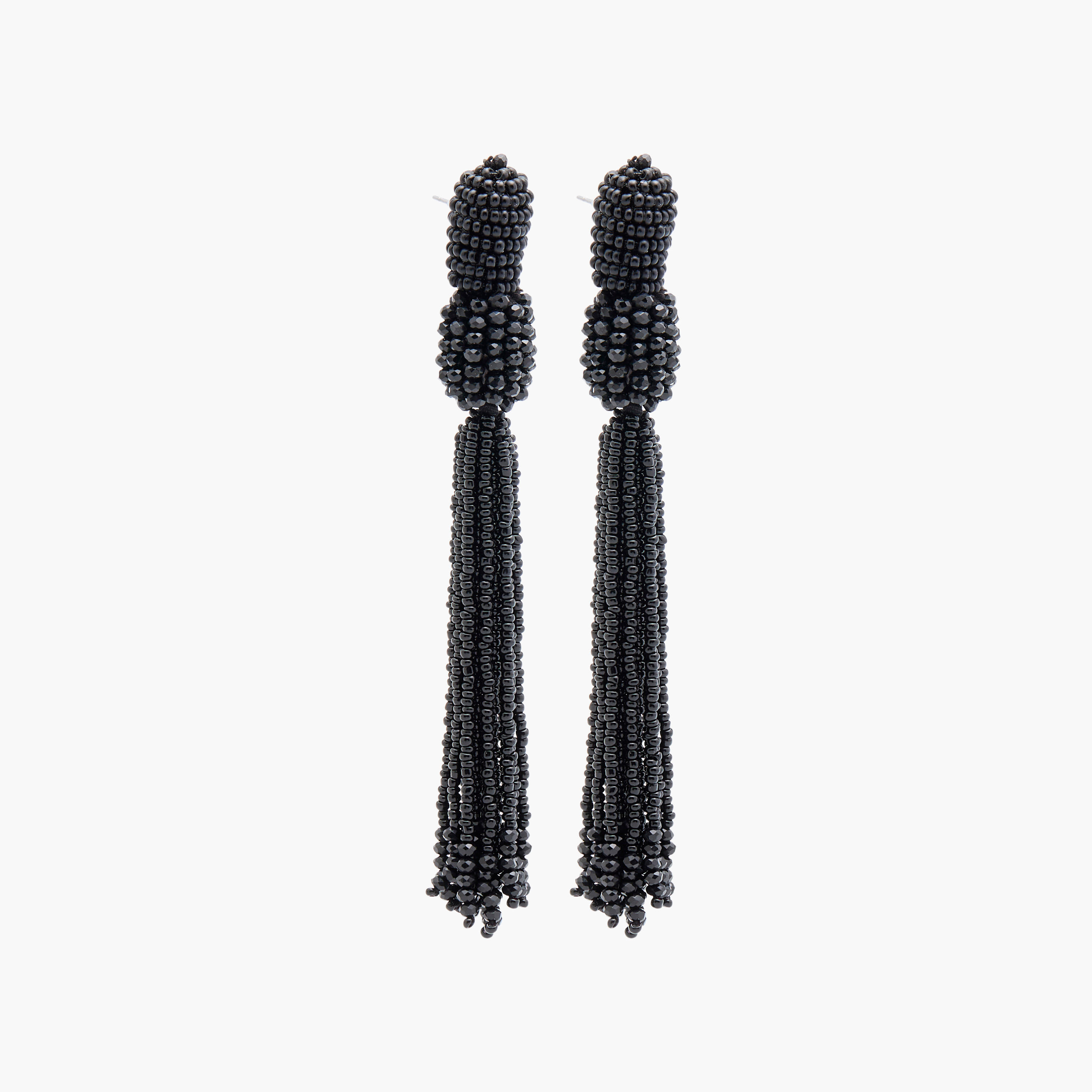 Beaded Tassel Earrings with Pushback Closure-women-watchesandjewellery-jewellery-earrings-image-4