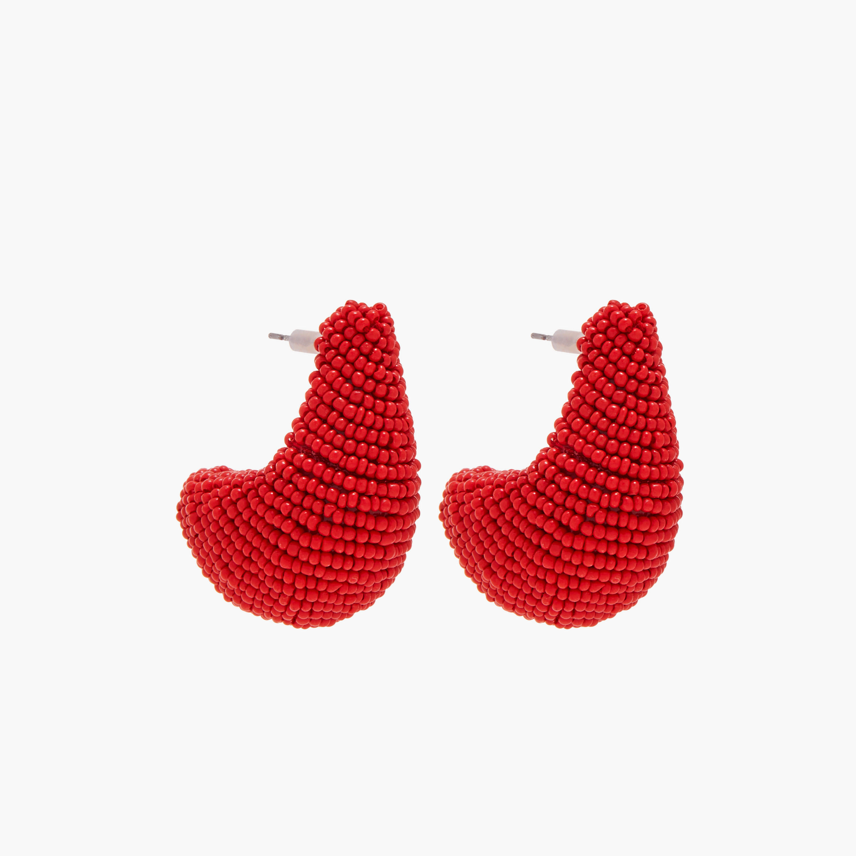 Pearl Embellished Earrings with Pushback Closure-women-watchesandjewellery-jewellery-earrings-image-3