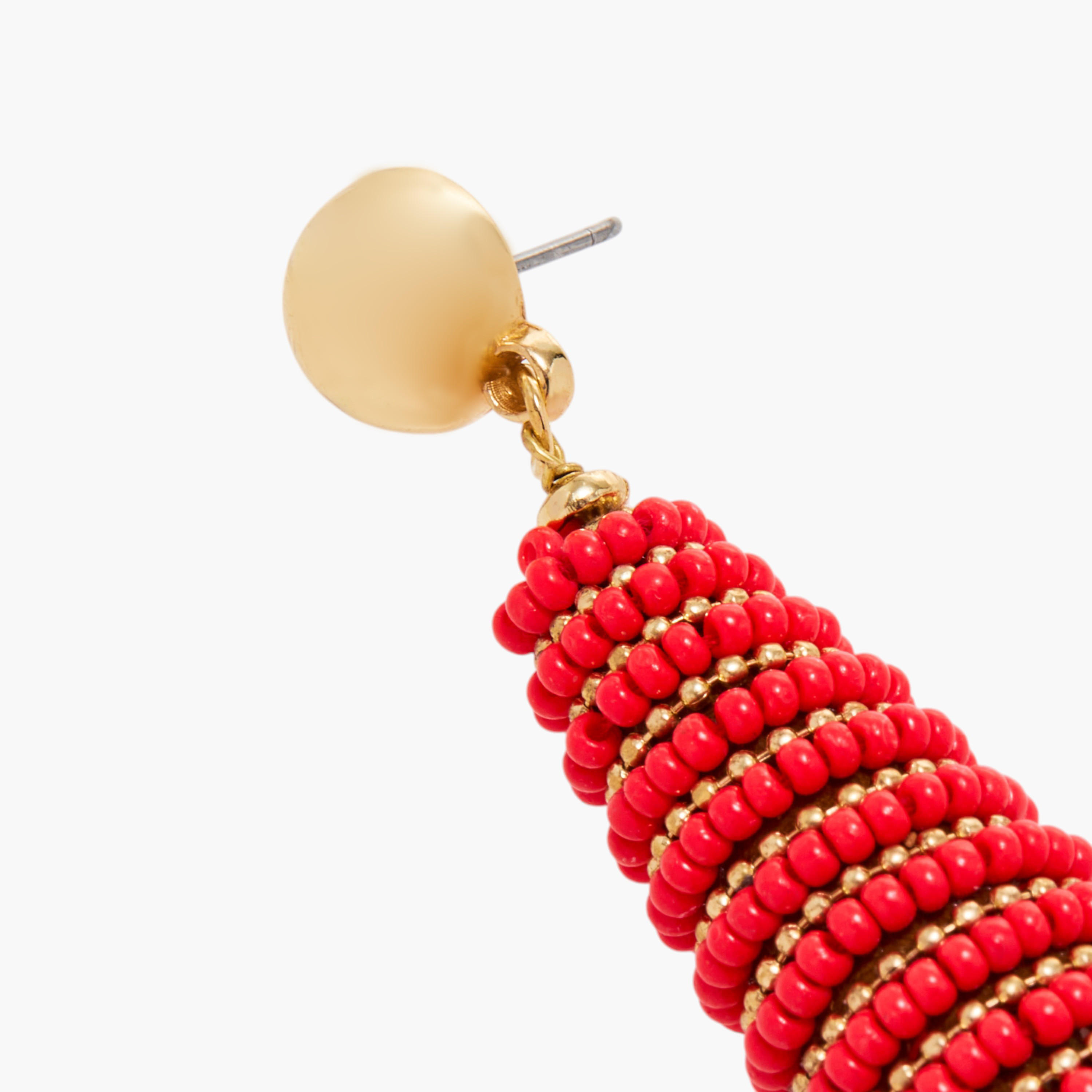 Beaded Dangler Earrings with Pushback Closure-women-watchesandjewellery-jewellery-earrings-image-5