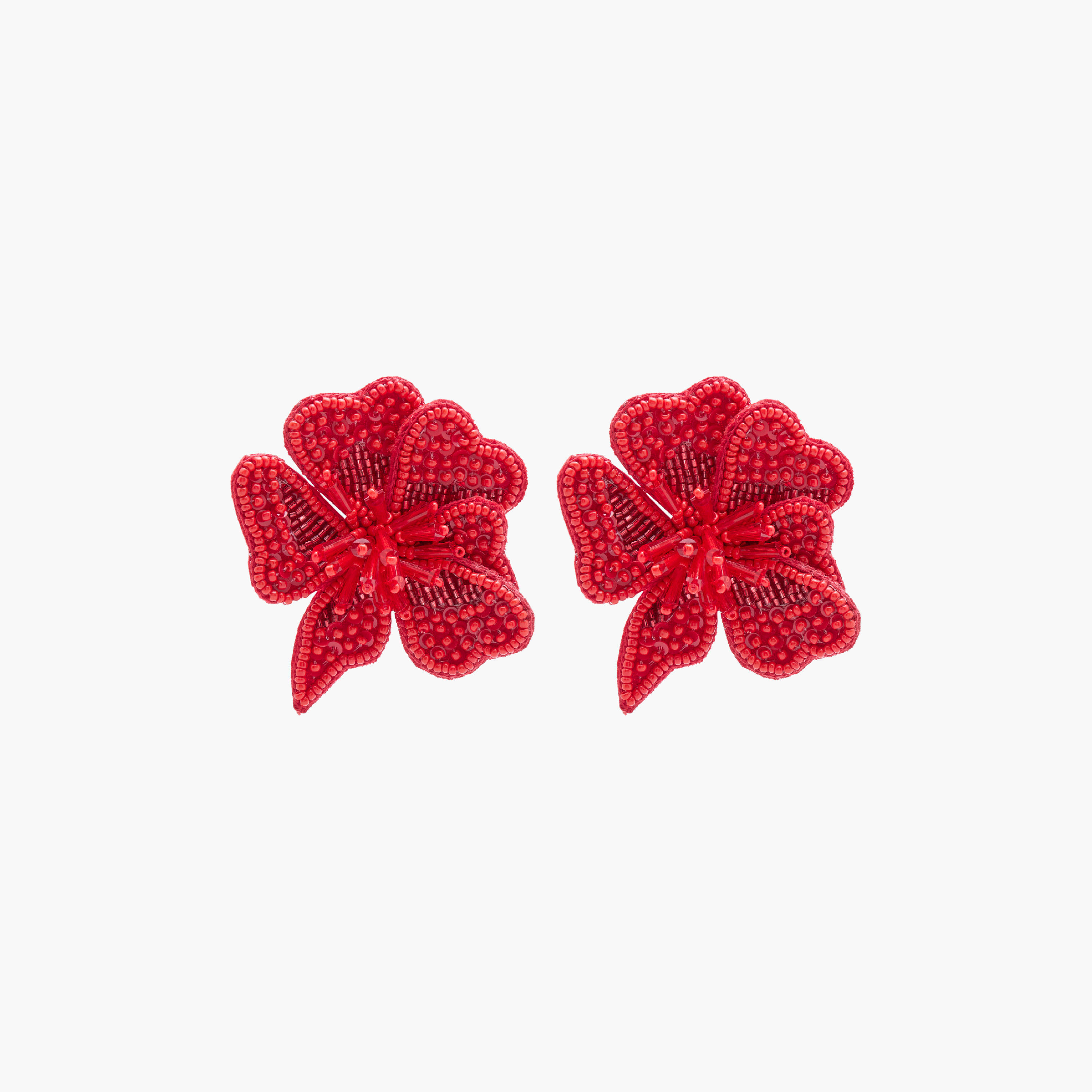 حلق زهري خرز بمكبس إغلاق خلفي-women-watchesandjewellery-jewellery-earrings-image-7