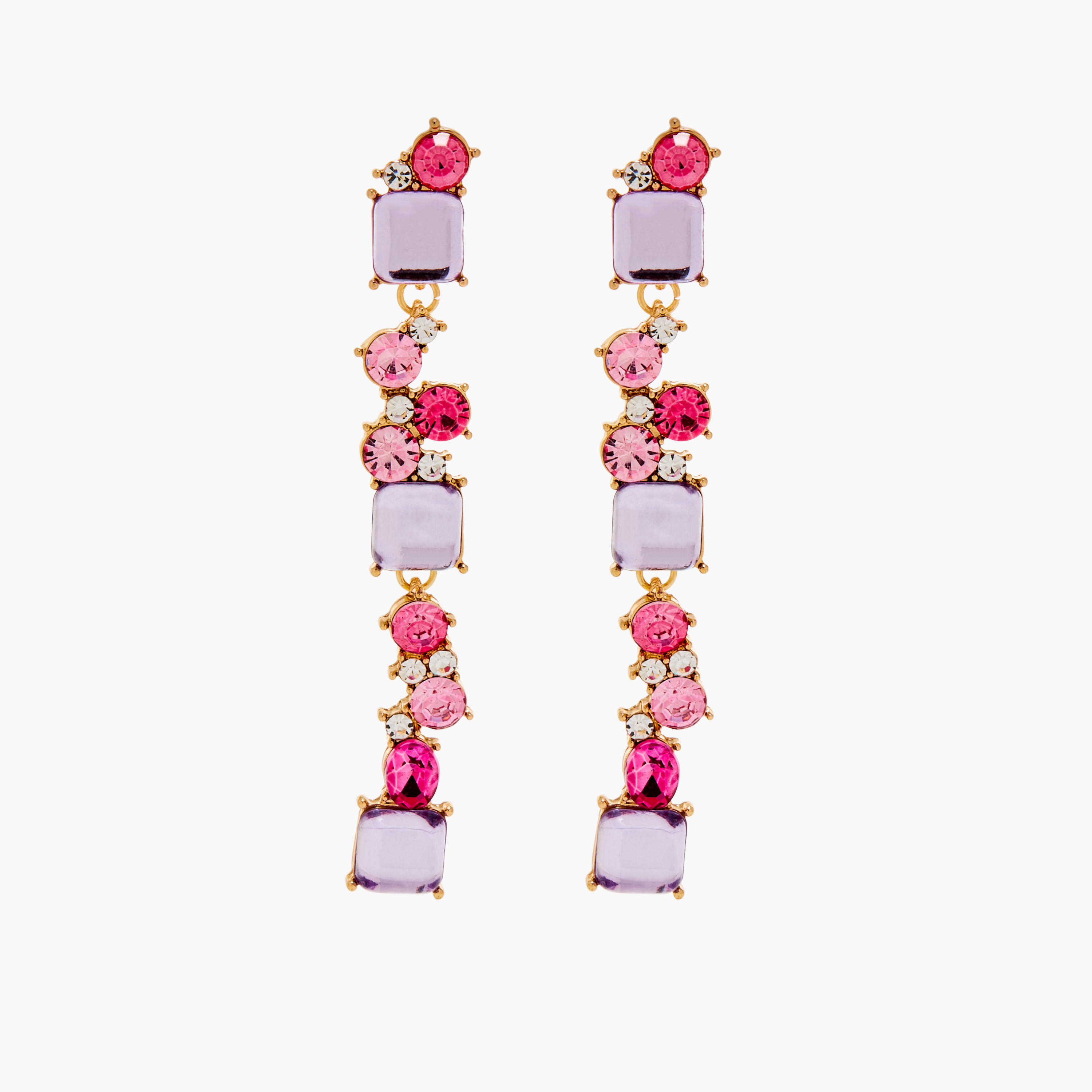 أقراط متدلية مزينة بالأحجار بمكبس إغلاق خلفي-women-watchesandjewellery-jewellery-earrings-image-1