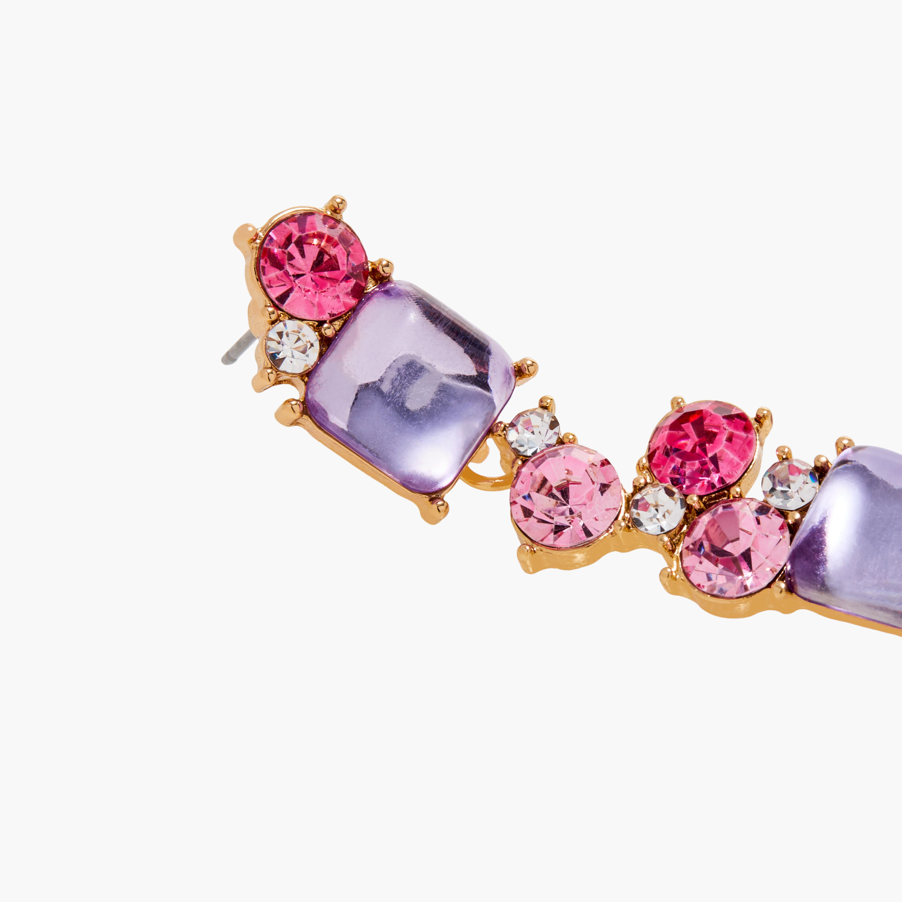 أقراط متدلية مزينة بالأحجار بمكبس إغلاق خلفي-women-watchesandjewellery-jewellery-earrings-image-4
