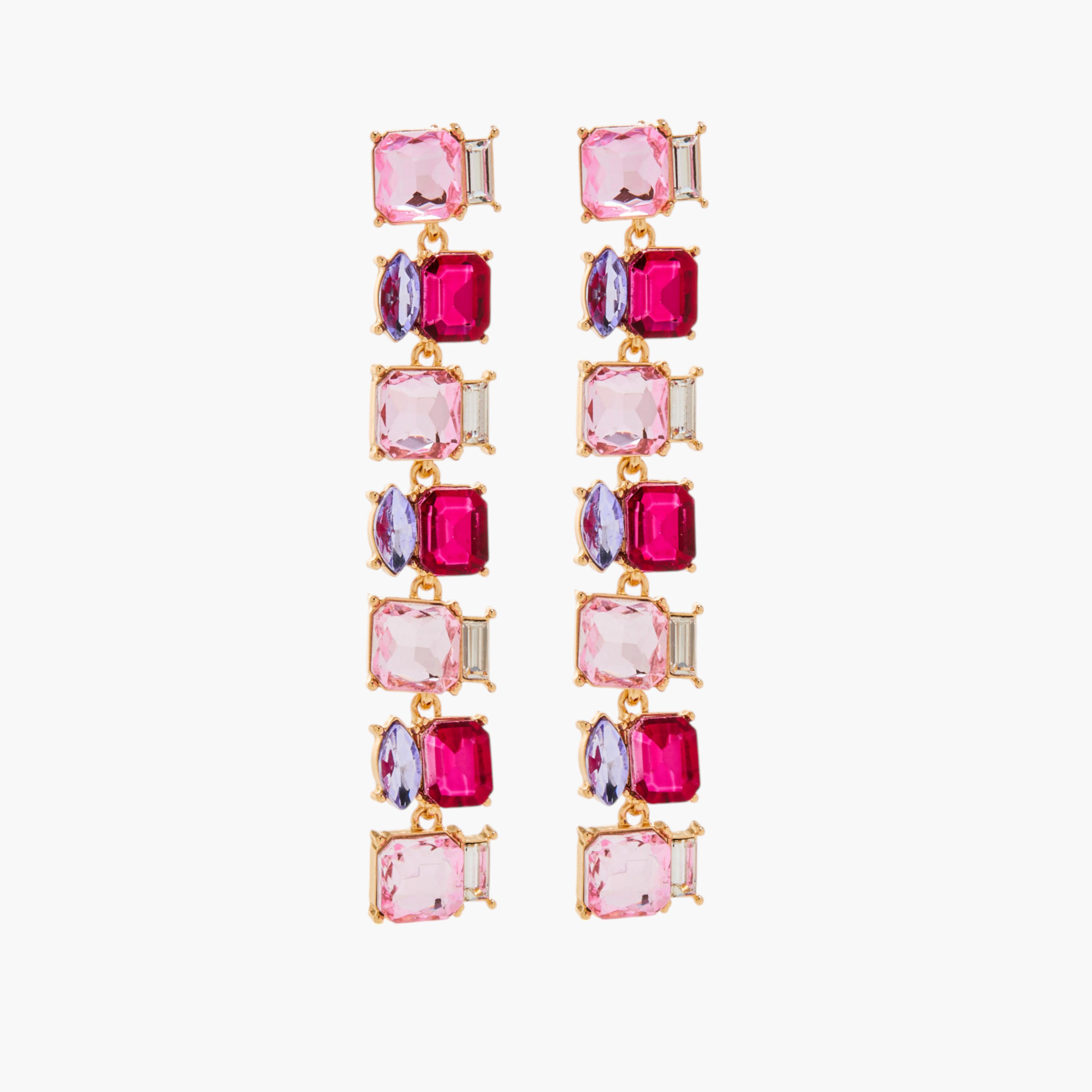 أقراط متدلية مزينة بالأحجار بمكبس إغلاق خلفي-women-watchesandjewellery-jewellery-earrings-image-1