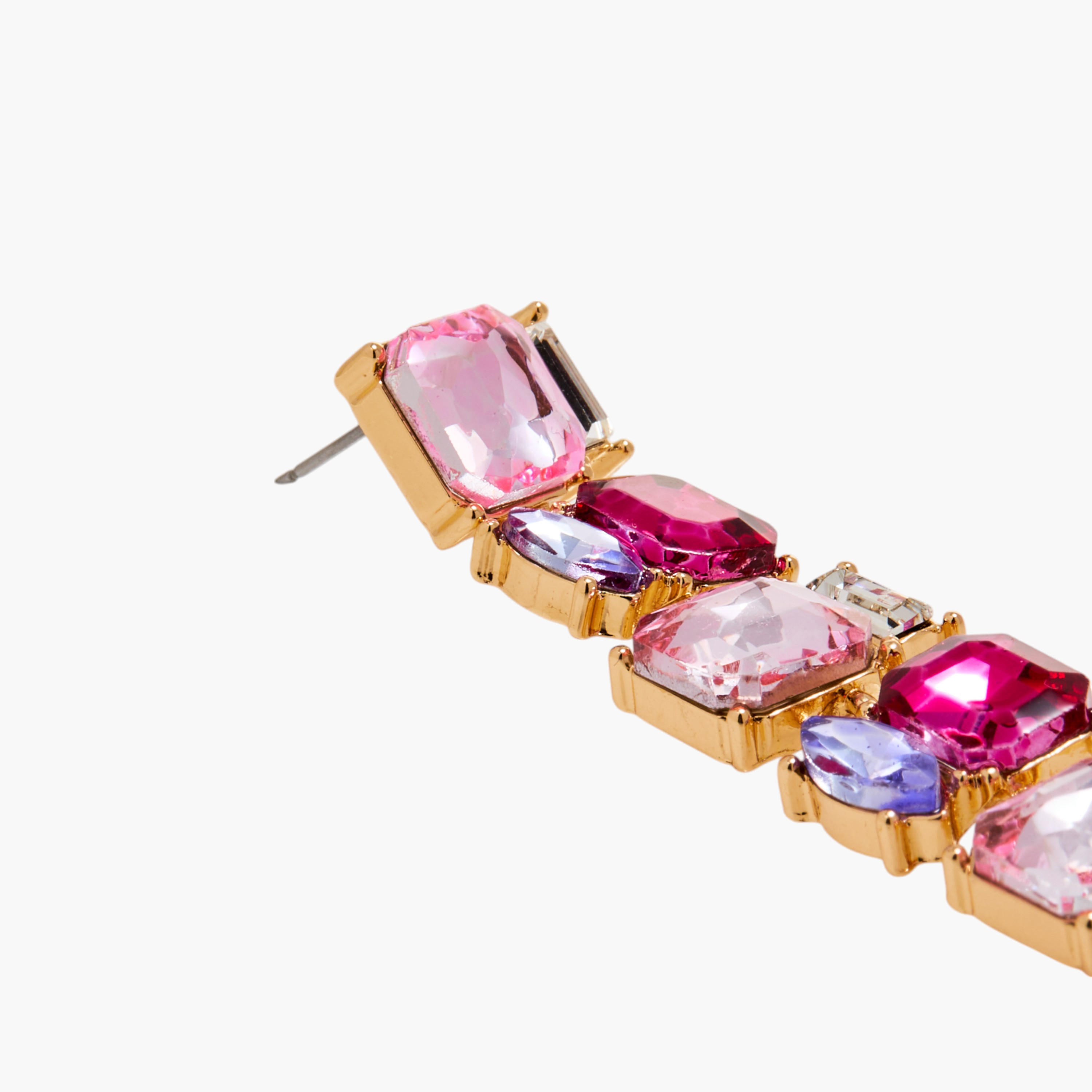 أقراط متدلية مزينة بالأحجار بمكبس إغلاق خلفي-women-watchesandjewellery-jewellery-earrings-image-5