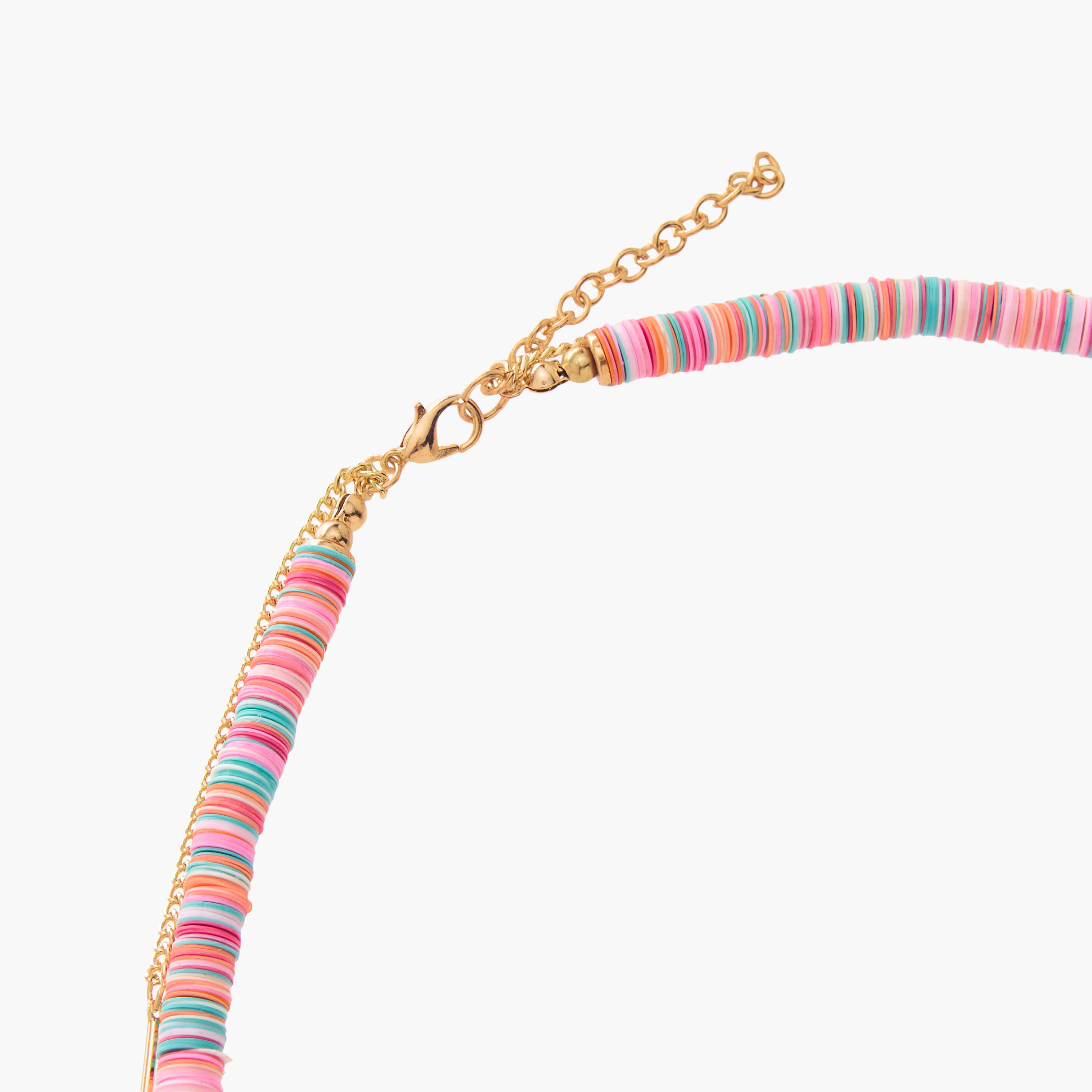قلادة متعددة الطبقات بزينة خرز ومشبك إغلاق-women-watchesandjewellery-jewellery-necklacesandpendants-image-5