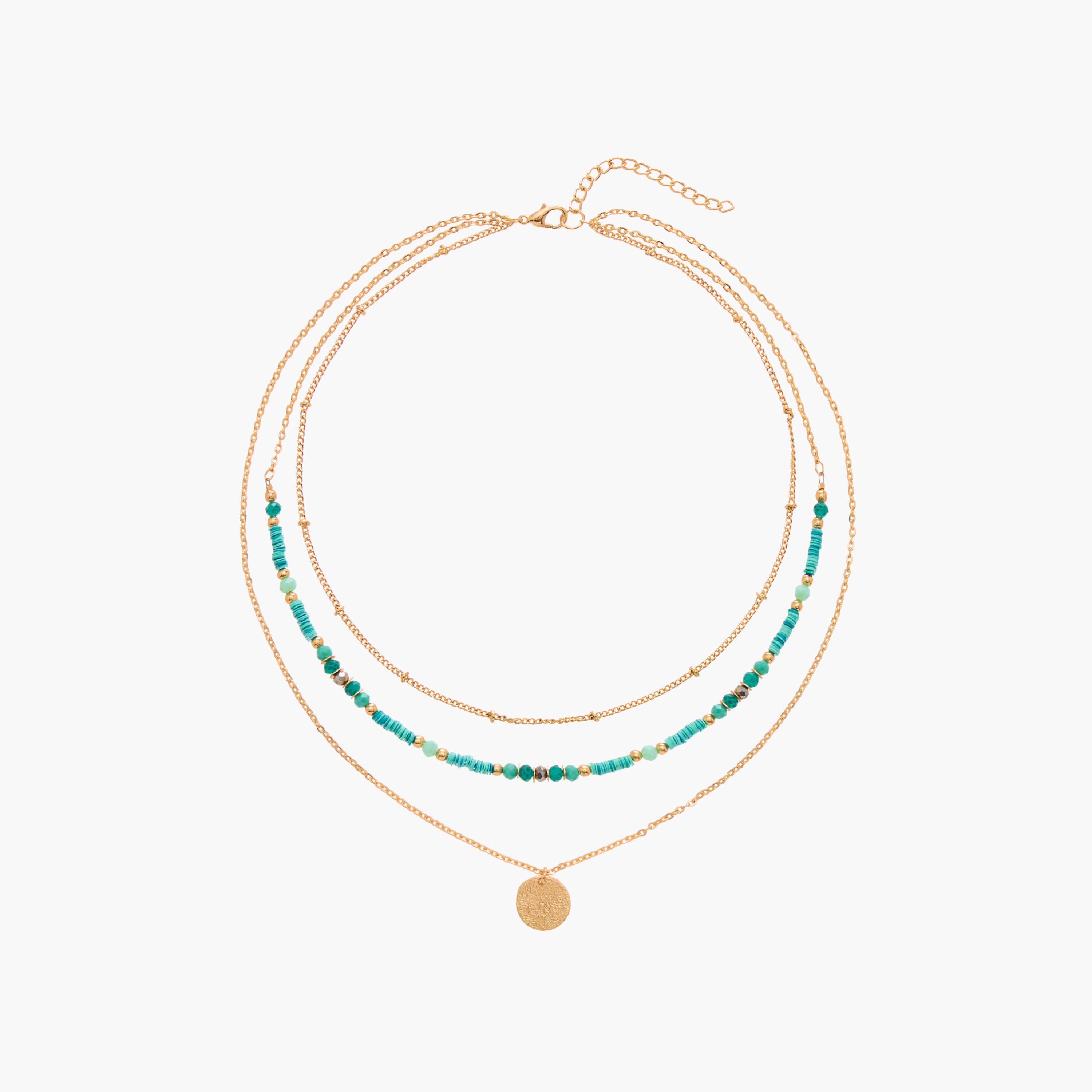 عقد خرز بطبقات ومشبك إغلاق-women-watchesandjewellery-jewellery-necklacesandpendants-image-5