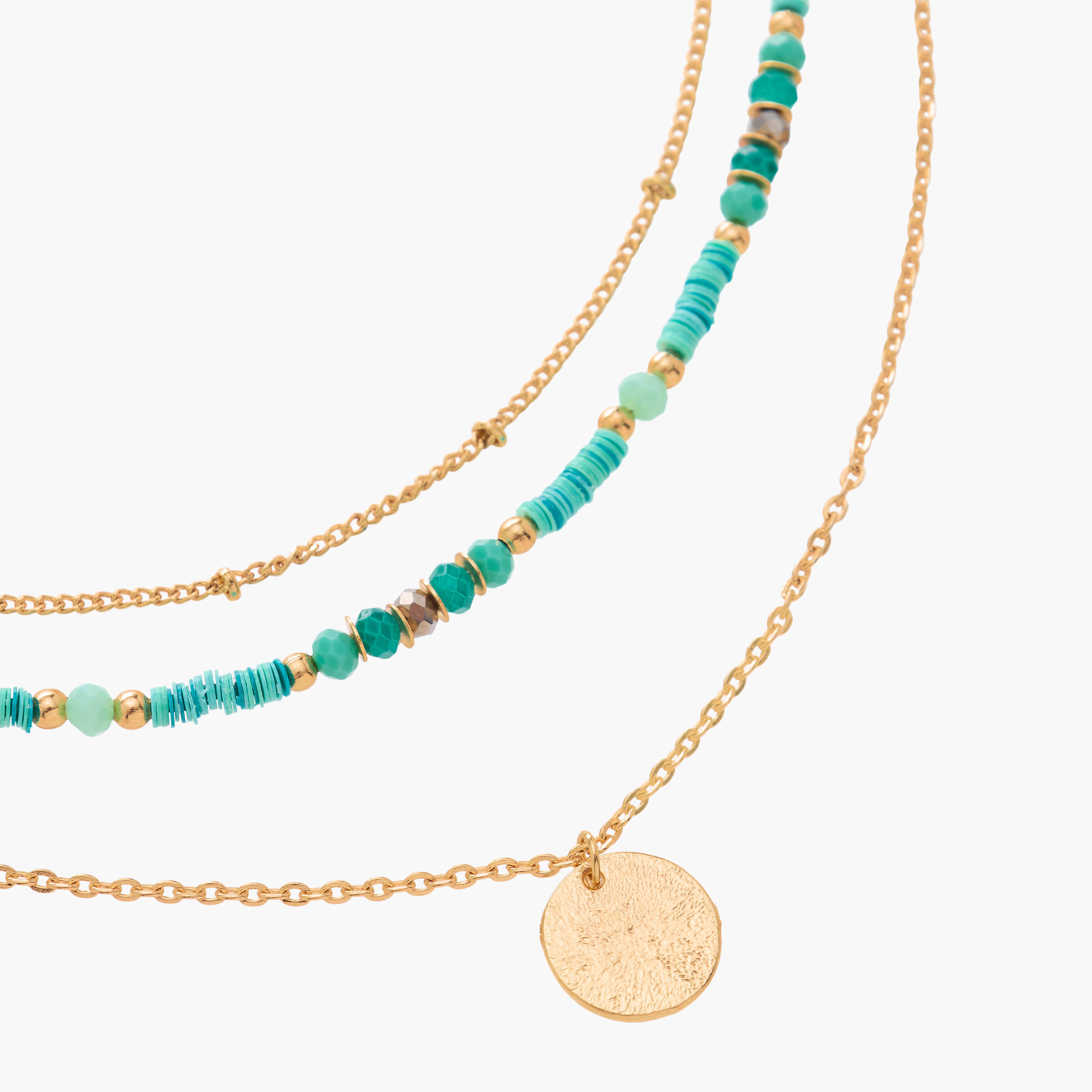 عقد خرز بطبقات ومشبك إغلاق-women-watchesandjewellery-jewellery-necklacesandpendants-image-2