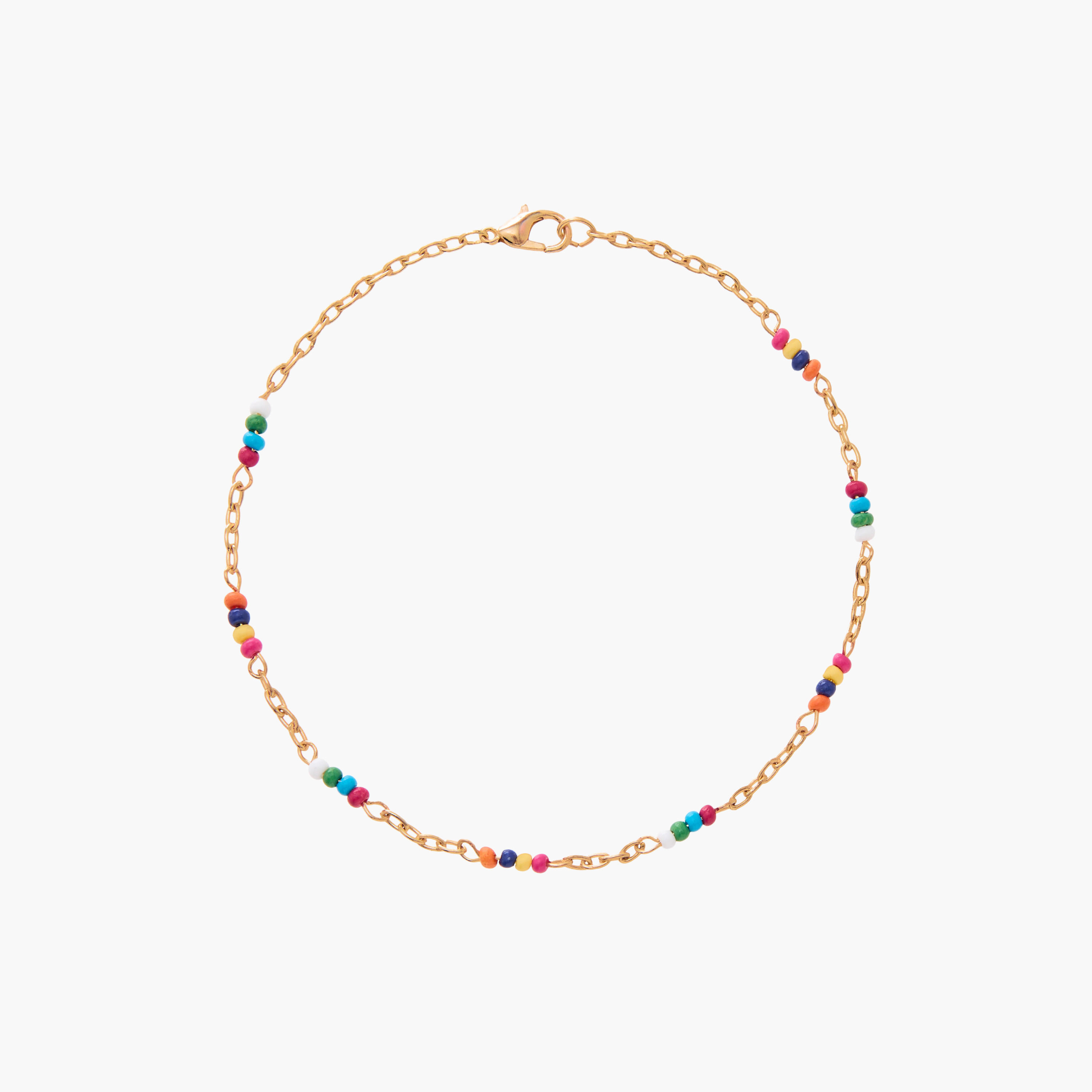 خلخال خرز بمشبك إغلاق - طقم من 4 قطع-women-watchesandjewellery-jewellery-anklets-image-5