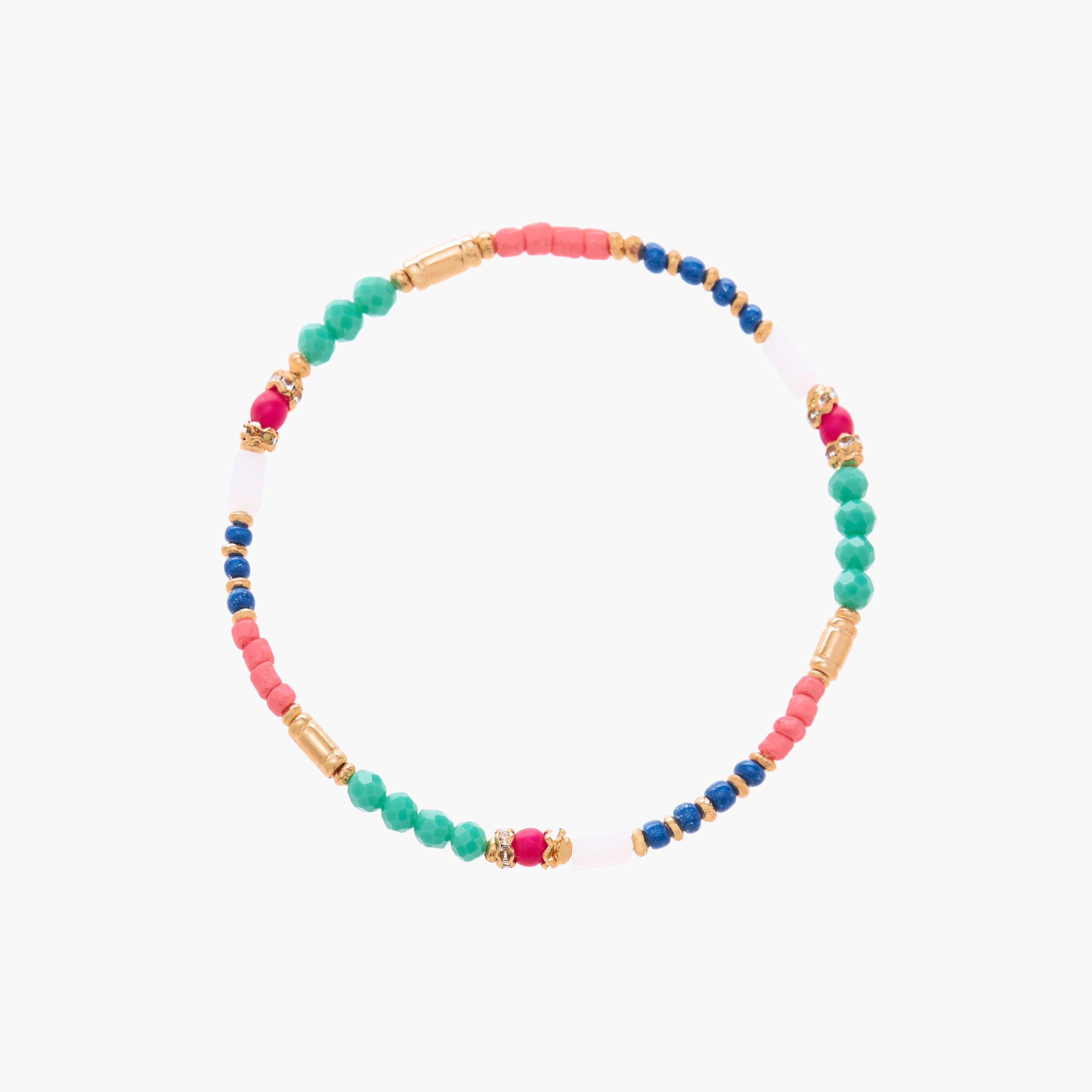 مجموعة من 7 أساور خرز مطاطية-women-watchesandjewellery-jewellery-banglesandbracelets-image-6