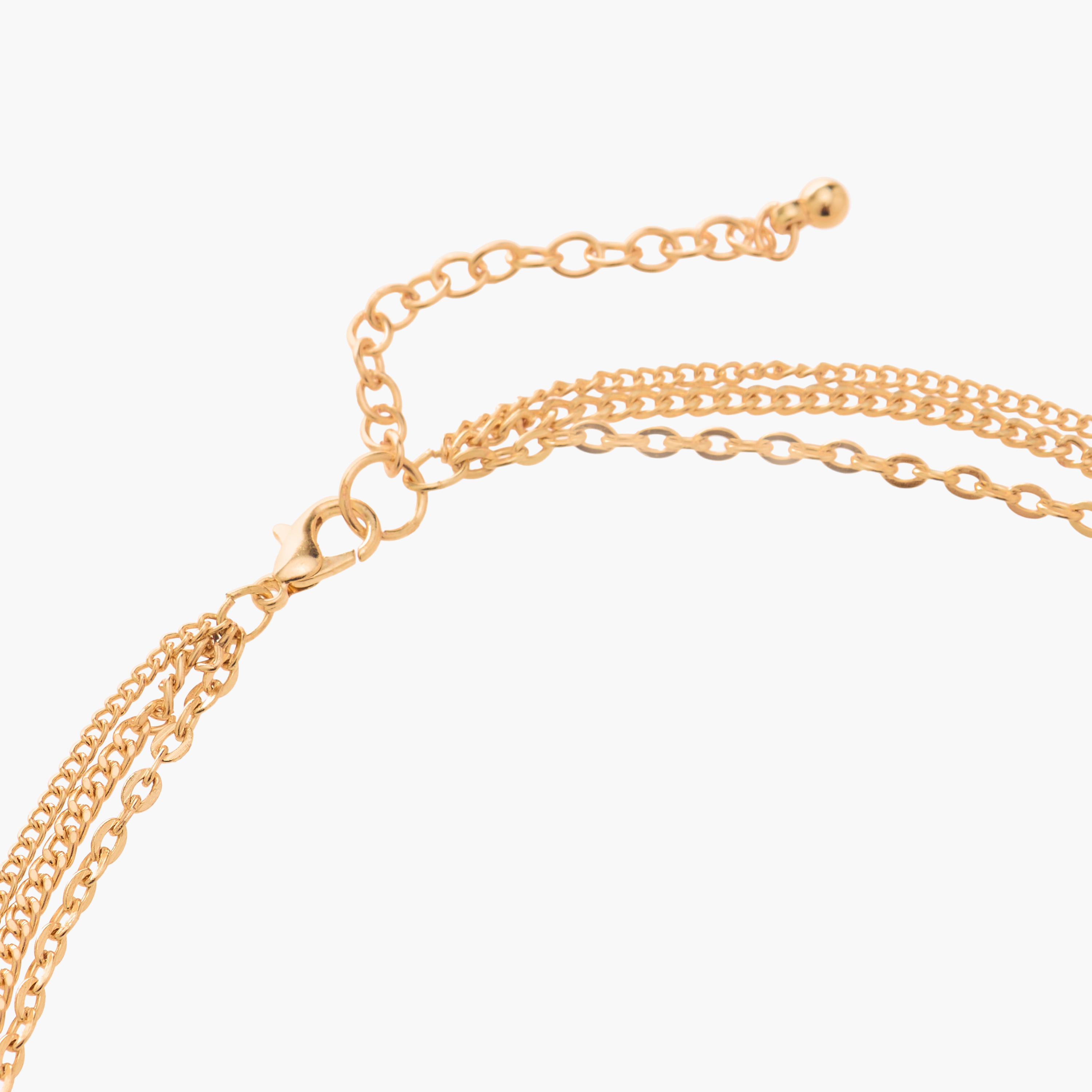 Beaded Layered Necklace with Lobster Clasp Closure-women-watchesandjewellery-jewellery-necklacesandpendants-image-5
