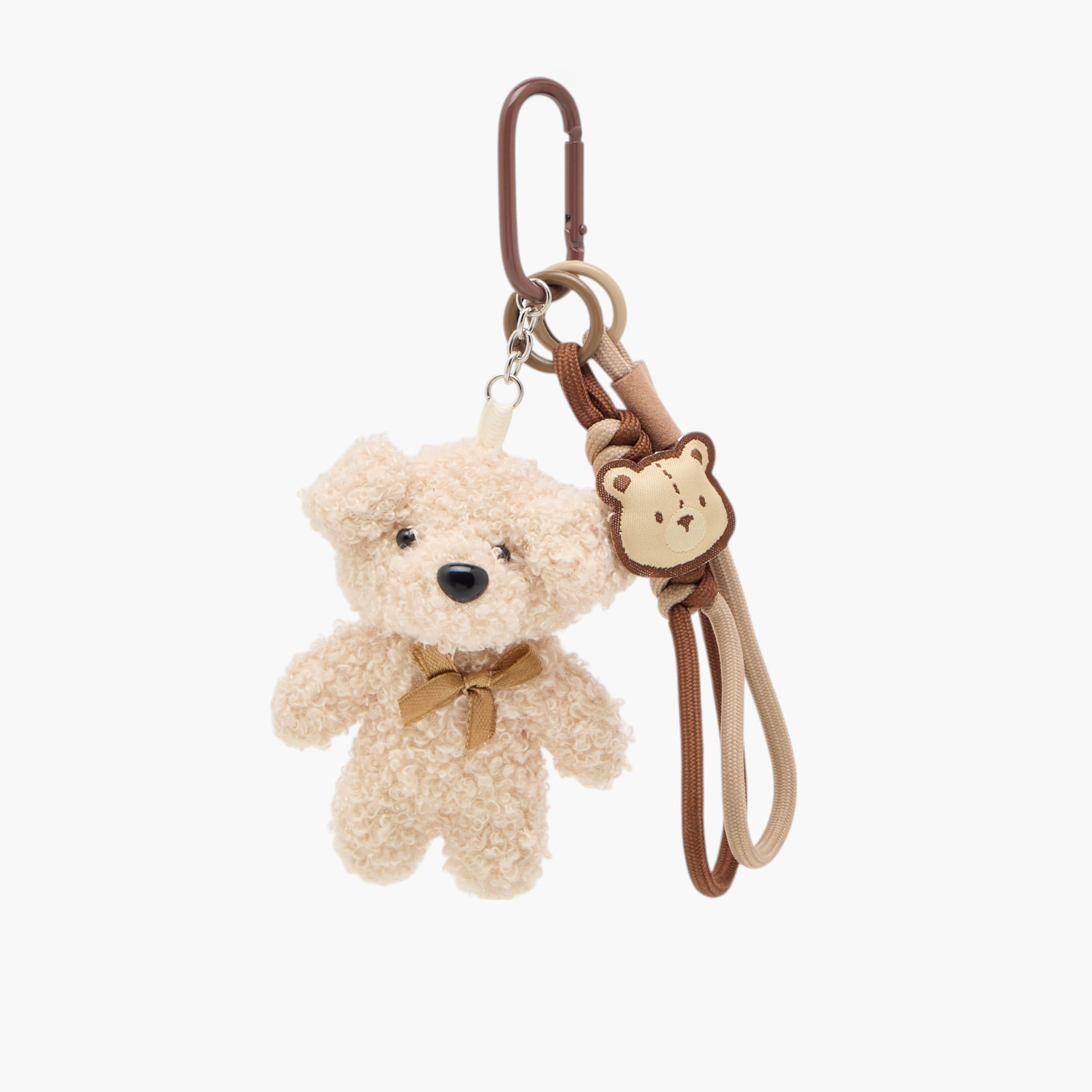 Teddy Bear Charm Keychain-women-clothingaccessories-novelties-image-1