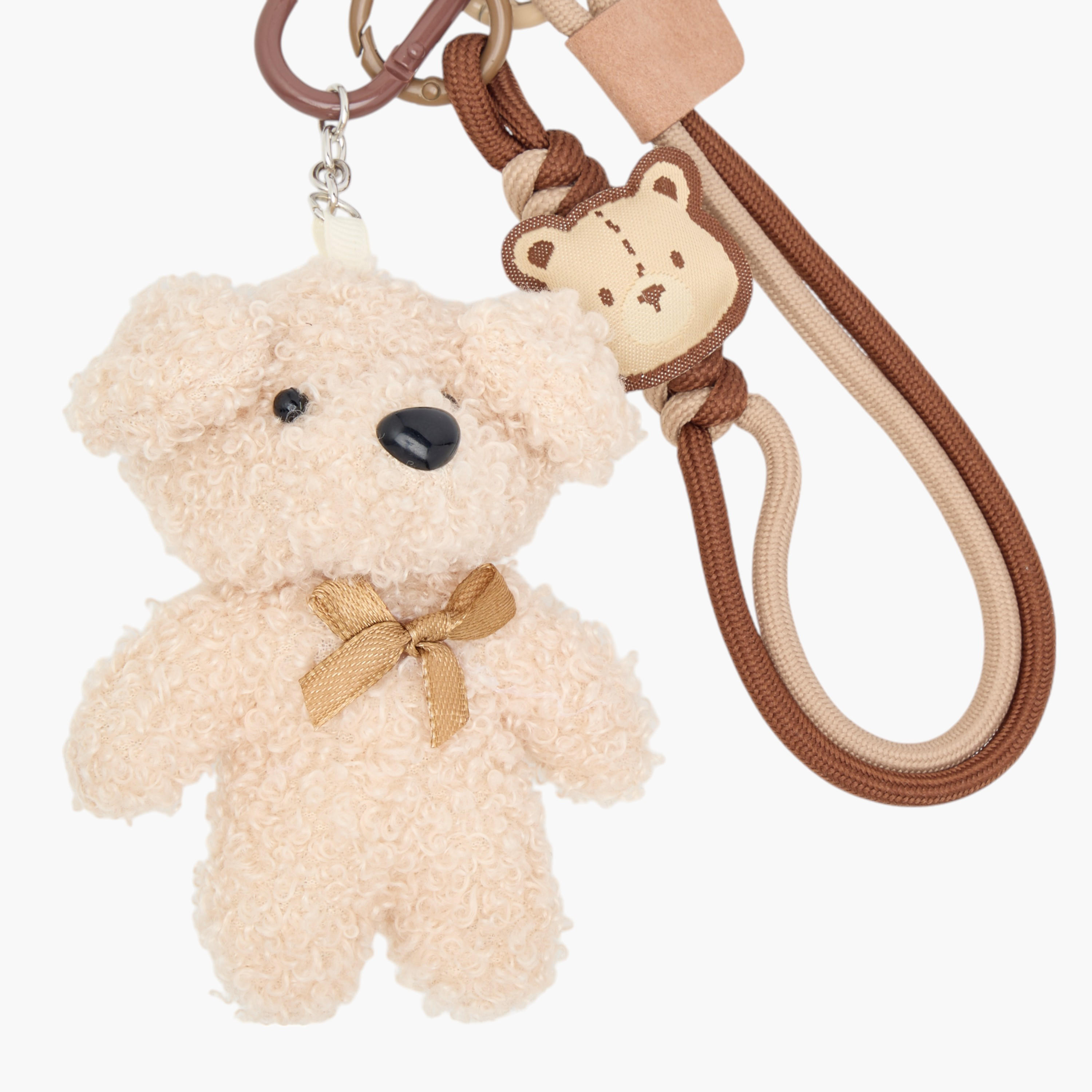 Teddy Bear Charm Keychain-women-clothingaccessories-novelties-image-3