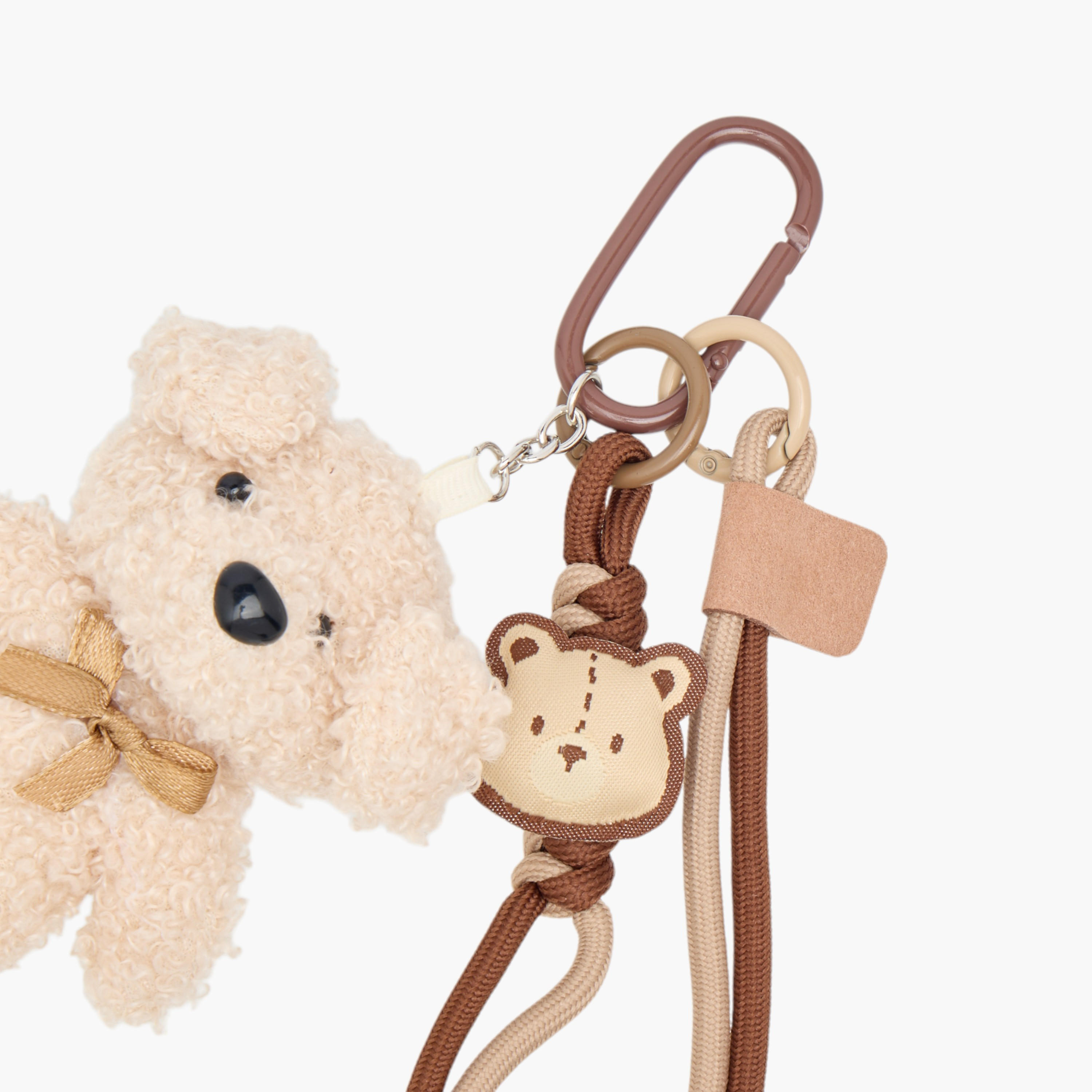 Teddy Bear Charm Keychain-women-clothingaccessories-novelties-image-4
