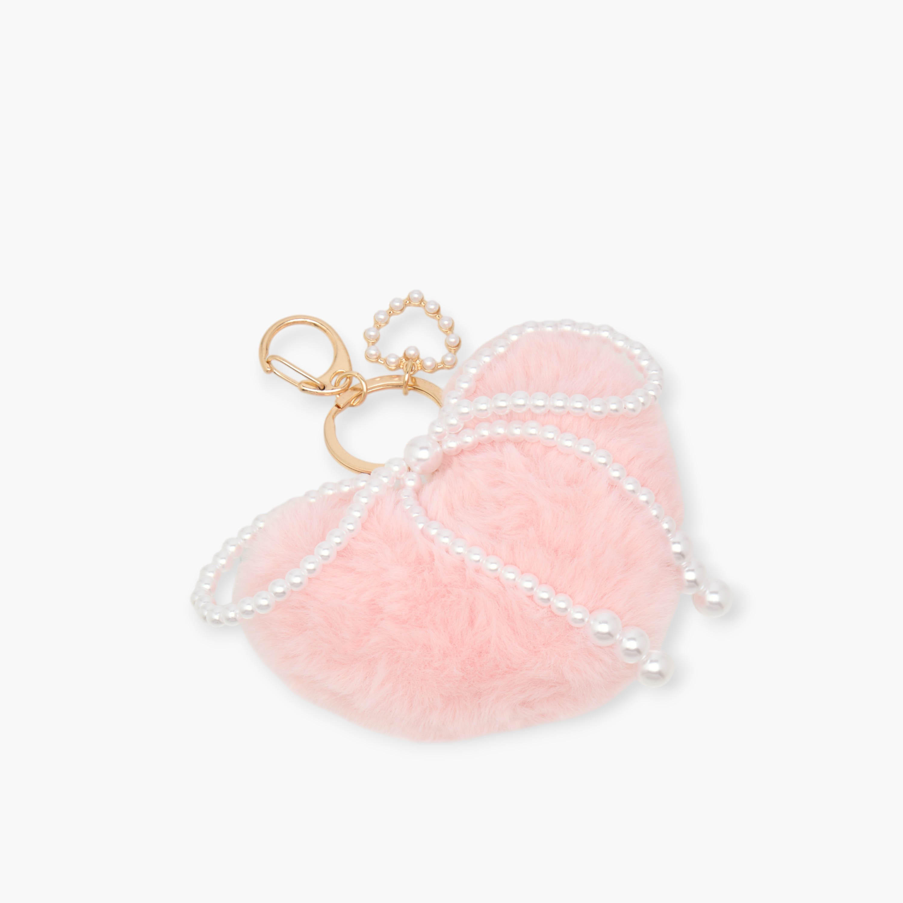 دلّاية شنطة بتصميم قلب فرو صناعي وتزيينات لؤلؤ-women-clothingaccessories-novelties-image-2