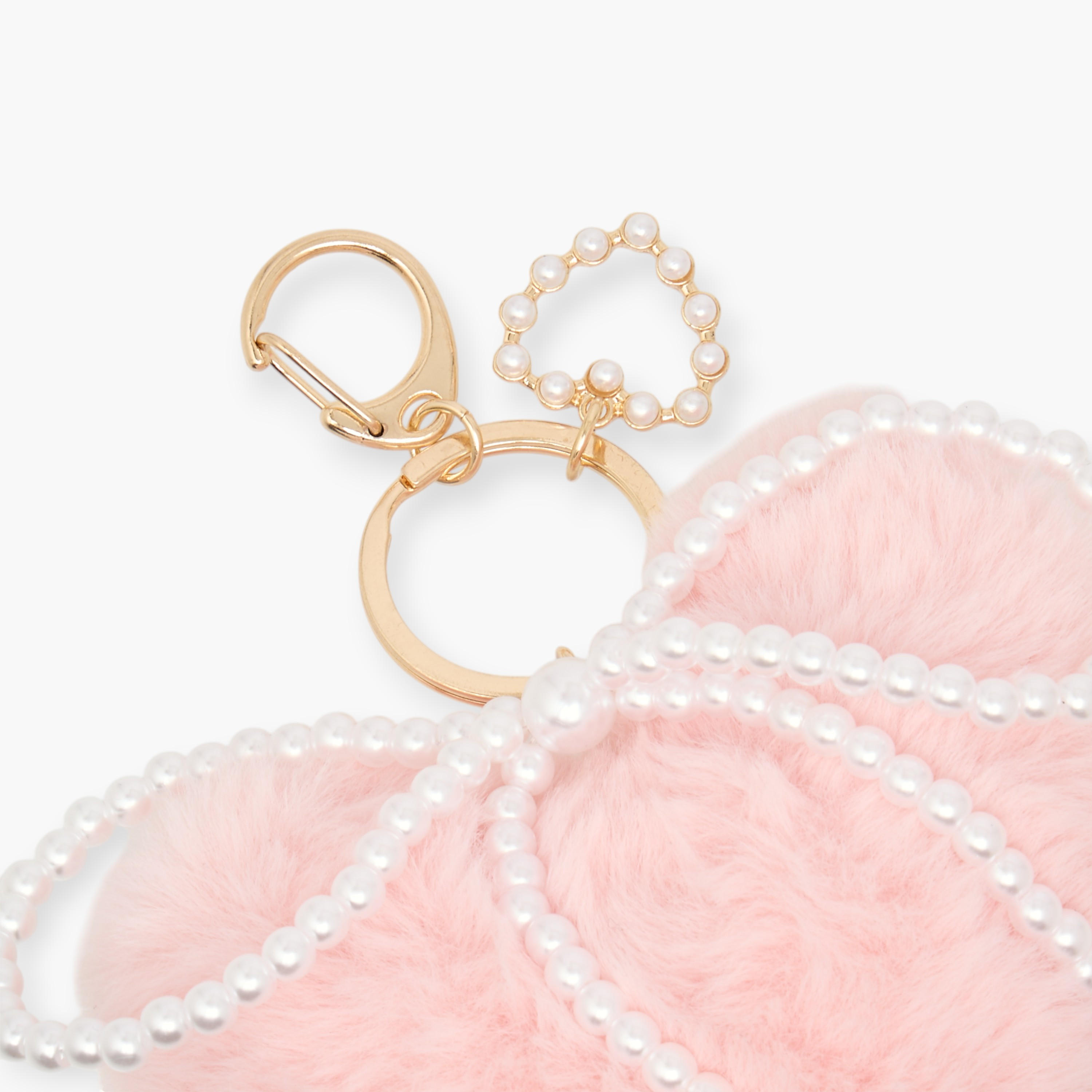 دلّاية شنطة بتصميم قلب فرو صناعي وتزيينات لؤلؤ-women-clothingaccessories-novelties-image-3