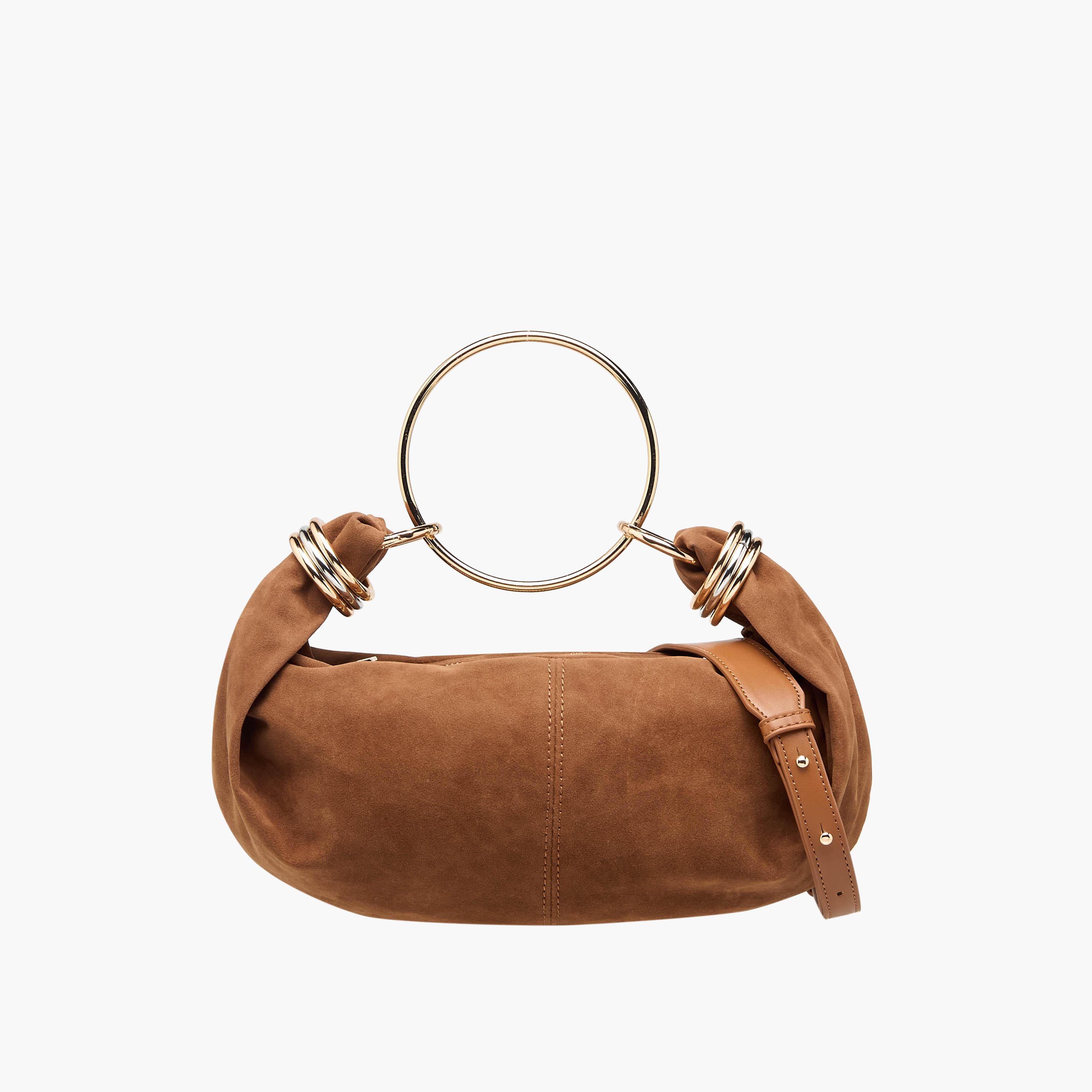 شنطة كتف بحزام قابل للفصل وسحاب إغلاق-women-bagsandwallets-handbags-image-1
