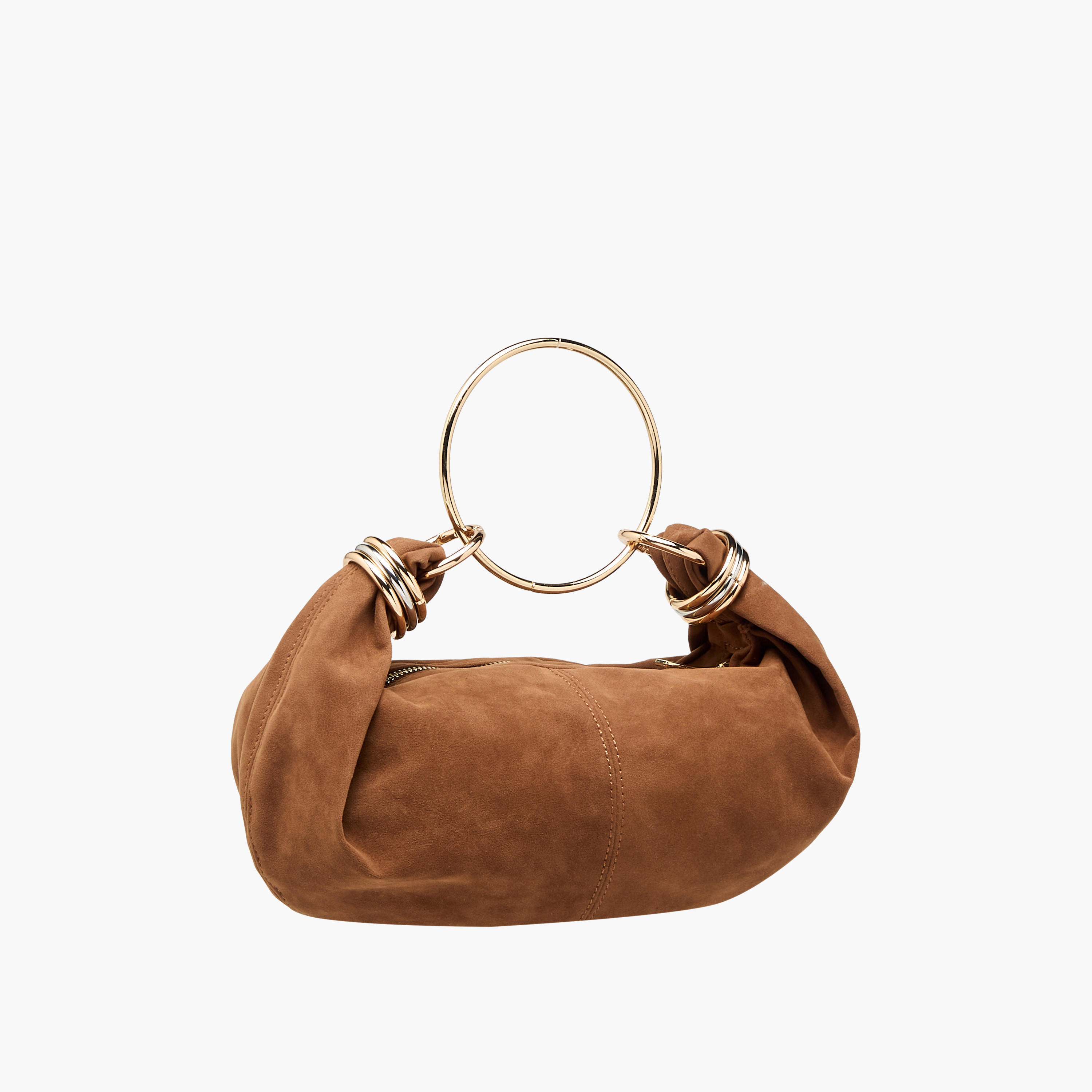شنطة كتف بحزام قابل للفصل وسحاب إغلاق-women-bagsandwallets-handbags-image-3