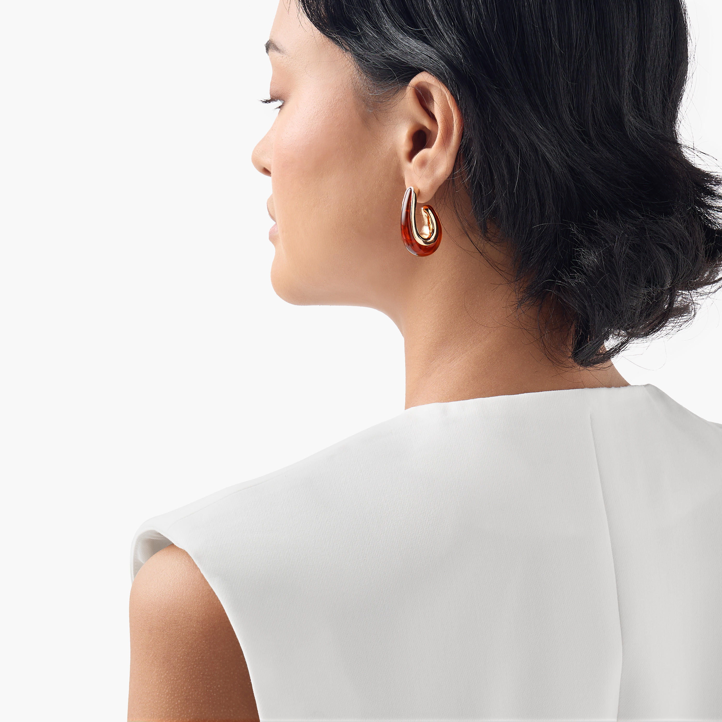 حلق مزين بمكبس إغلاق خلفي-women-watchesandjewellery-jewellery-earrings-image-2