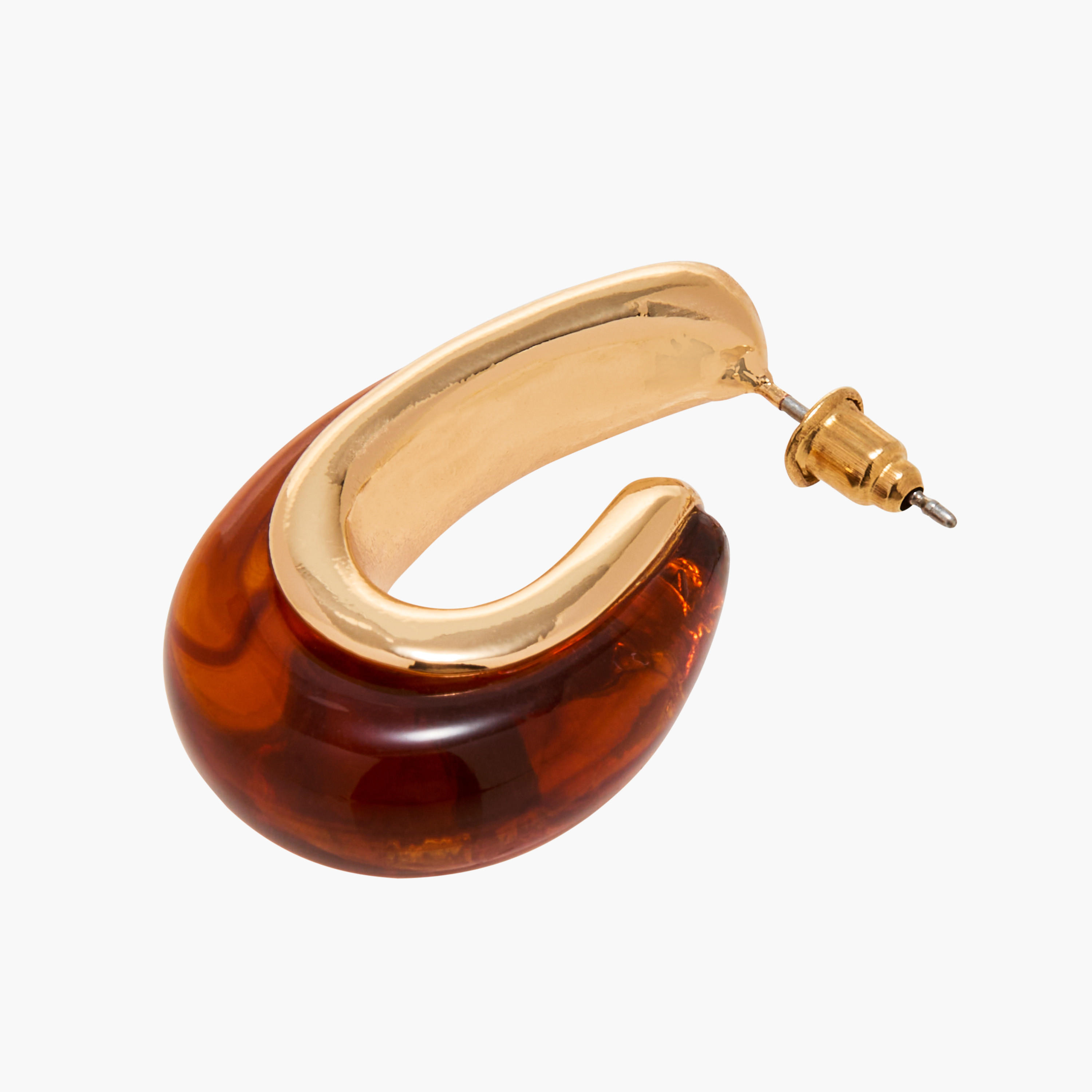 حلق مزين بمكبس إغلاق خلفي-women-watchesandjewellery-jewellery-earrings-image-5