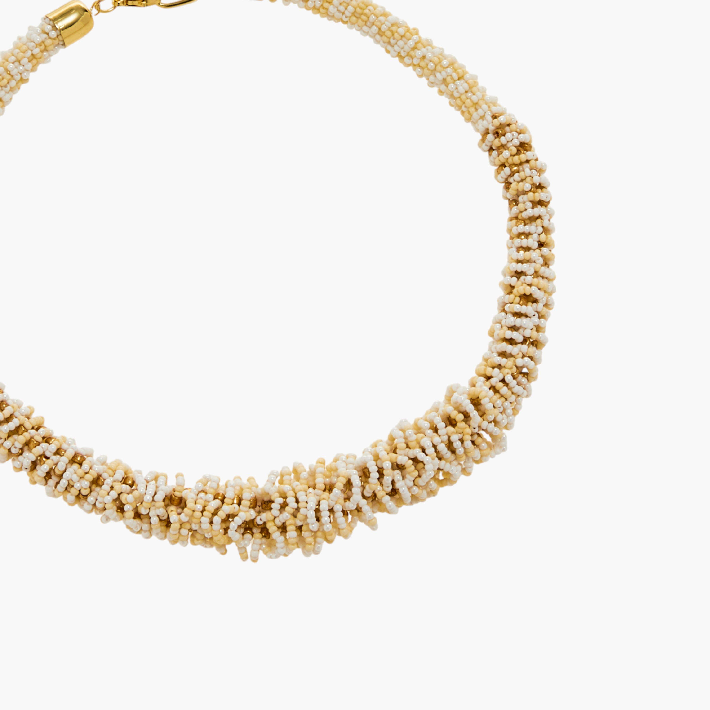 Seed Beaded Necklace with Lobster Clasp Closure-women-watchesandjewellery-jewellery-necklacesandpendants-image-3