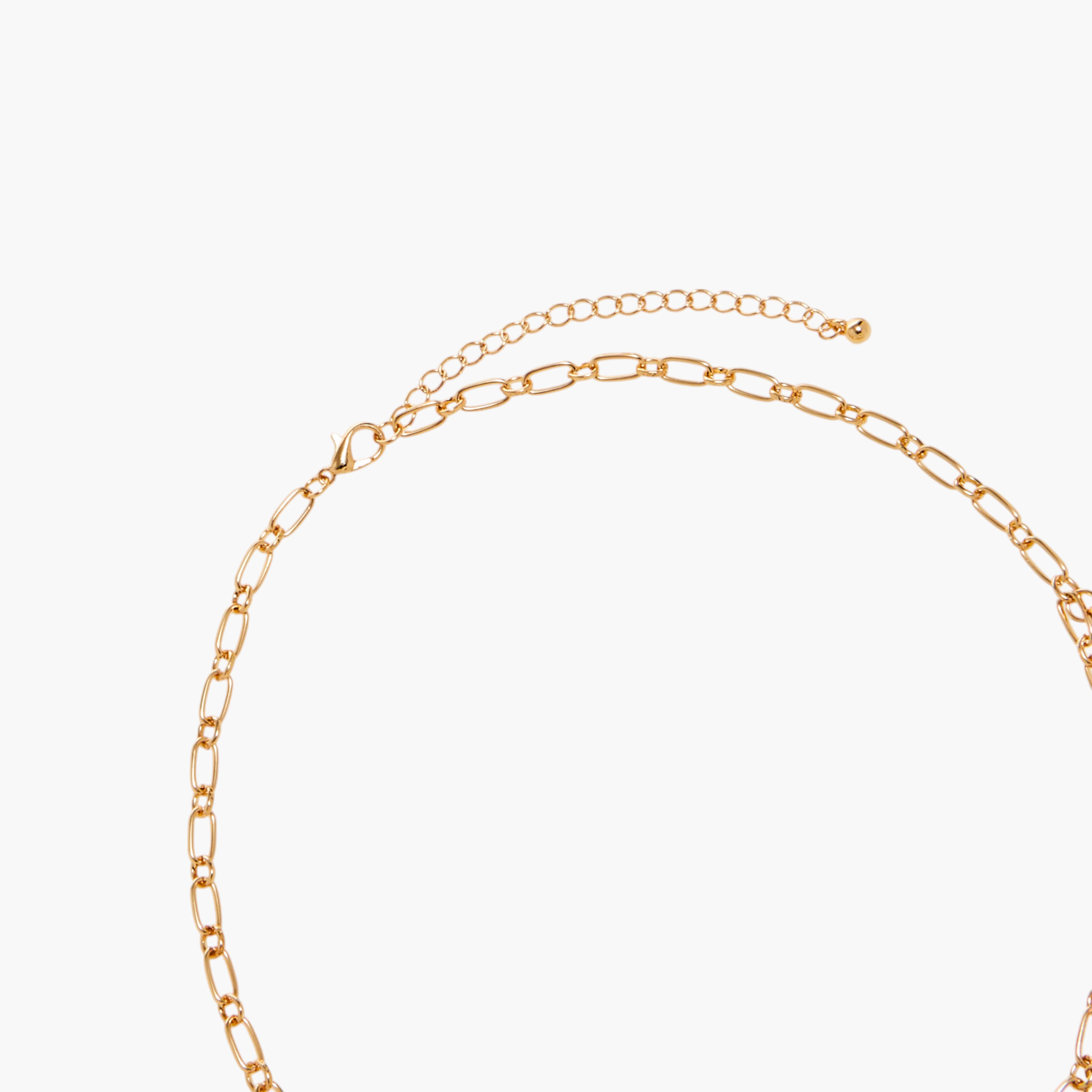 قلادة طبقات بدلاية ساحرة ومشبك إغلاق-women-watchesandjewellery-jewellery-necklacesandpendants-image-4