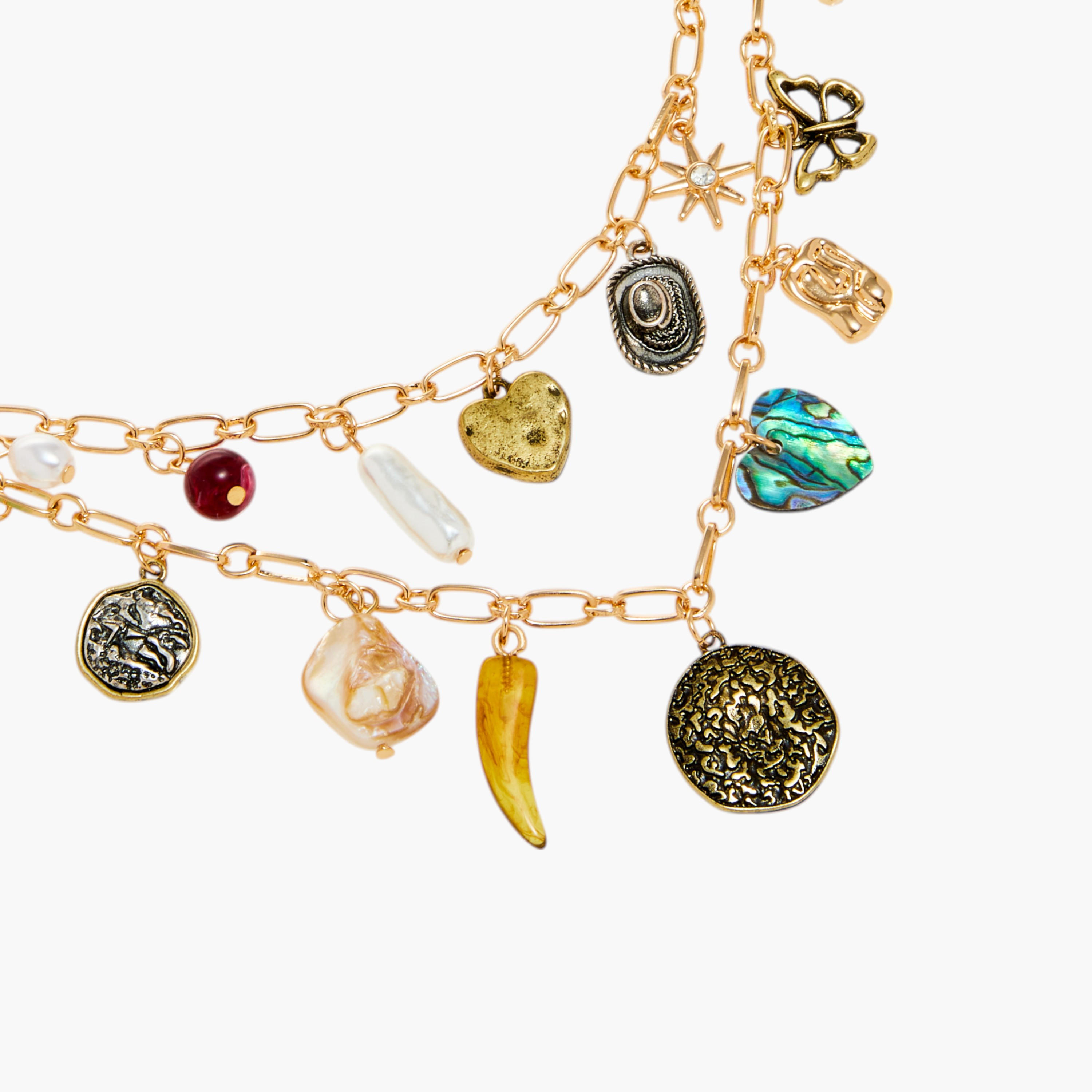 قلادة طبقات بدلاية ساحرة ومشبك إغلاق-women-watchesandjewellery-jewellery-necklacesandpendants-image-5