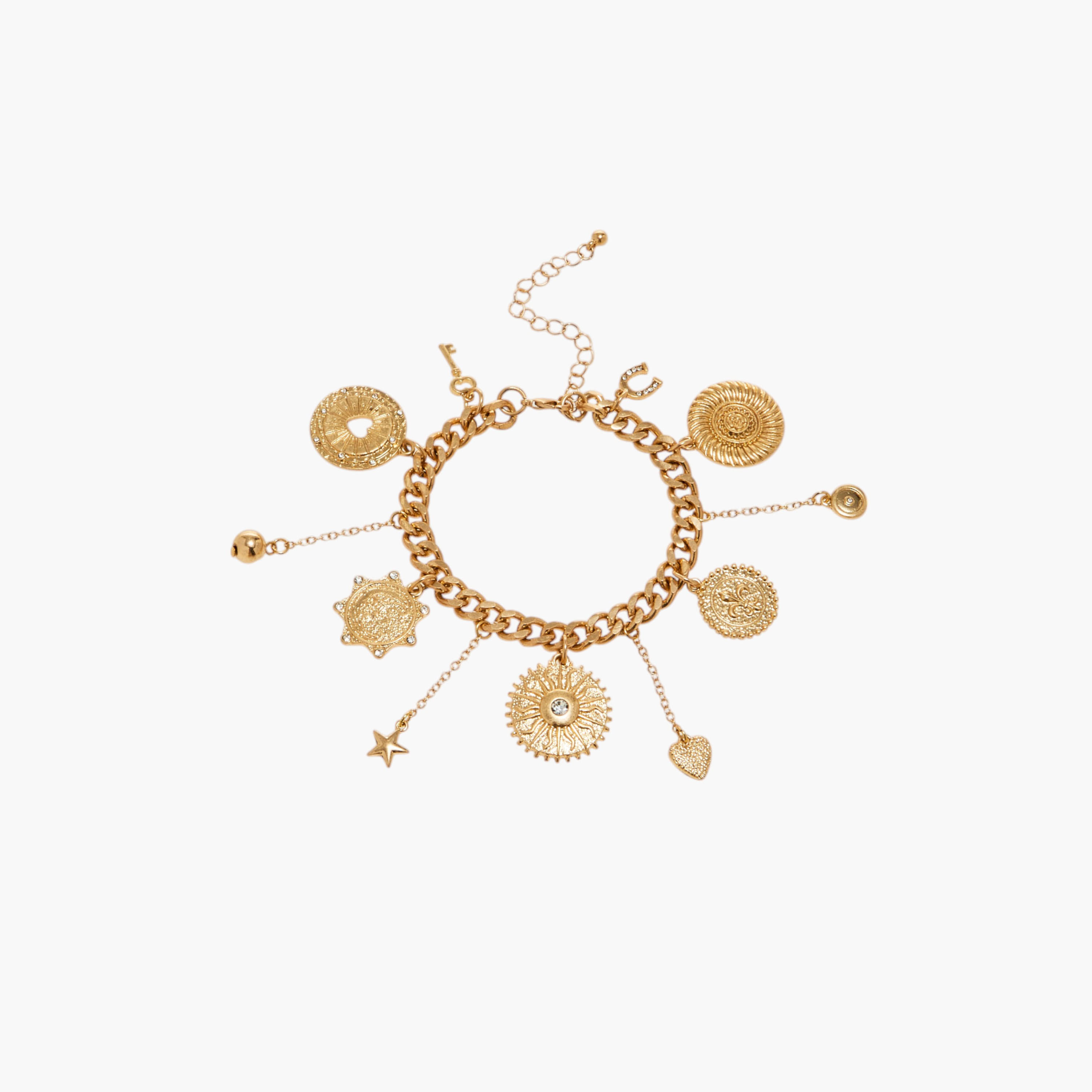 أسورة مزينة بدلاية ومشبك إغلاق-women-watchesandjewellery-jewellery-banglesandbracelets-image-1