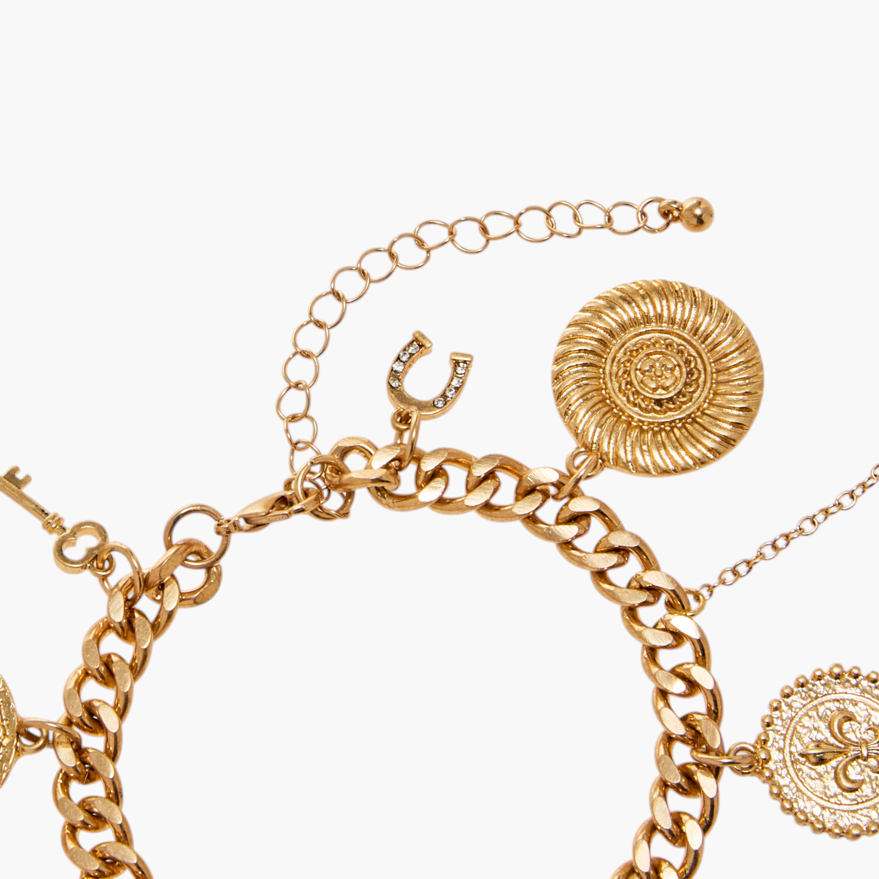 أسورة مزينة بدلاية ومشبك إغلاق-women-watchesandjewellery-jewellery-banglesandbracelets-image-4