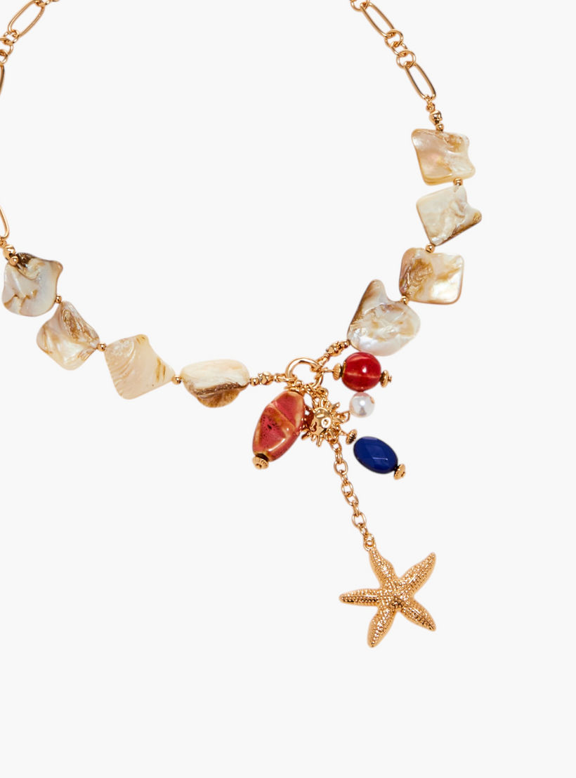 عقد بدلايّة نجم البحر ومشبك إغلاق-women-watchesandjewellery-jewellery-necklacesandpendants-image-3