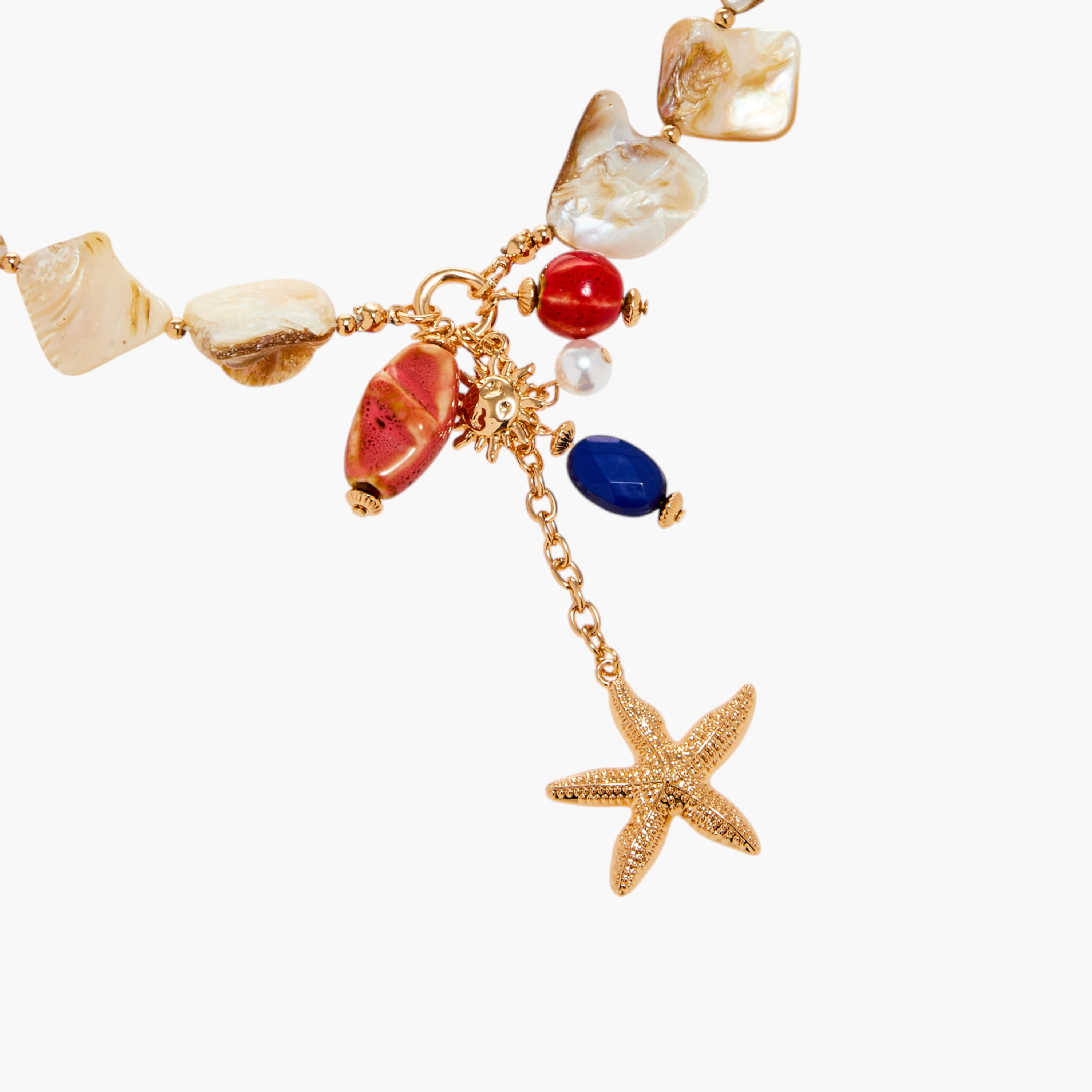 عقد بدلايّة نجم البحر ومشبك إغلاق-women-watchesandjewellery-jewellery-necklacesandpendants-image-1