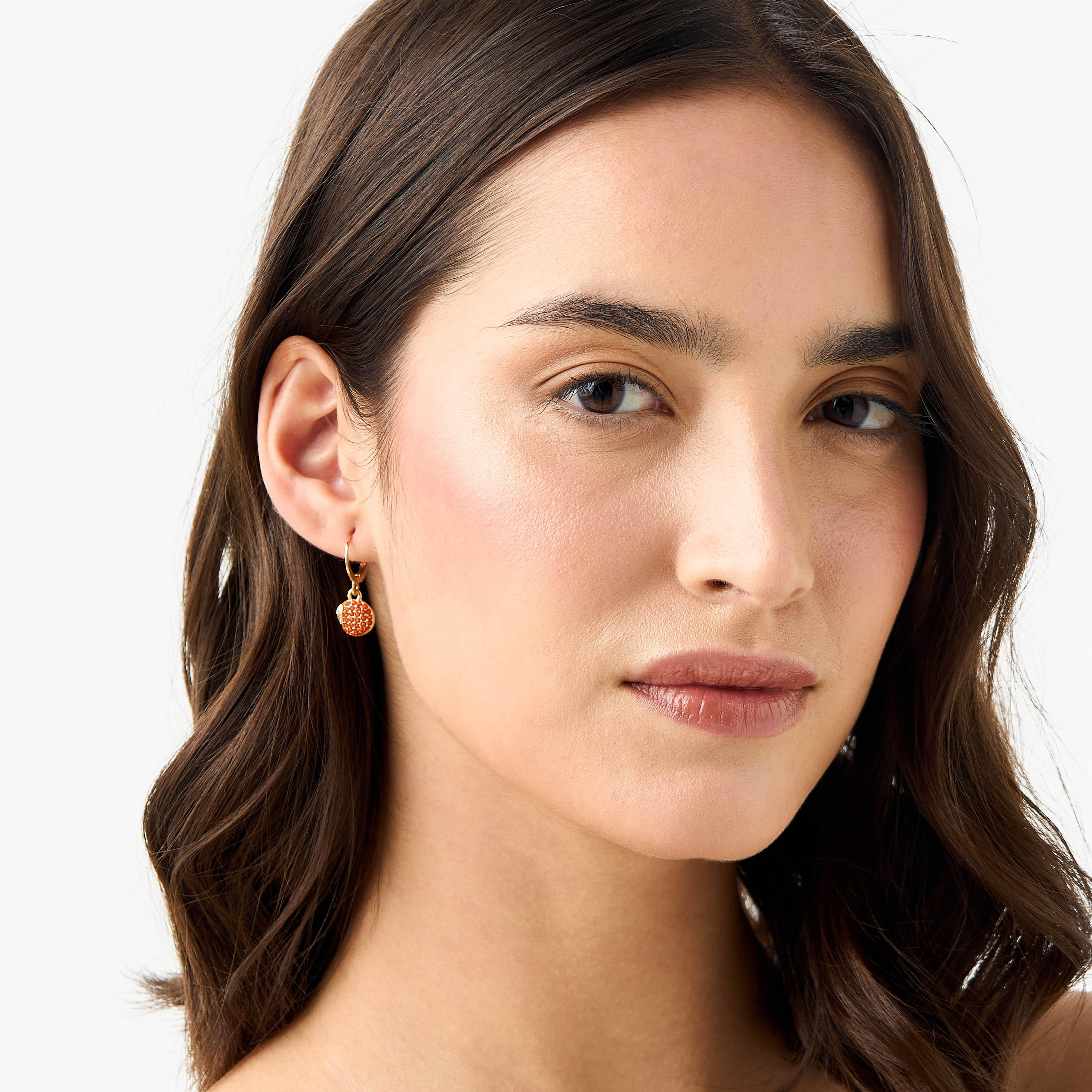 حلقان ميتاليك متنوعة - طقم 12 زوج-women-watchesandjewellery-jewellery-earrings-image-2