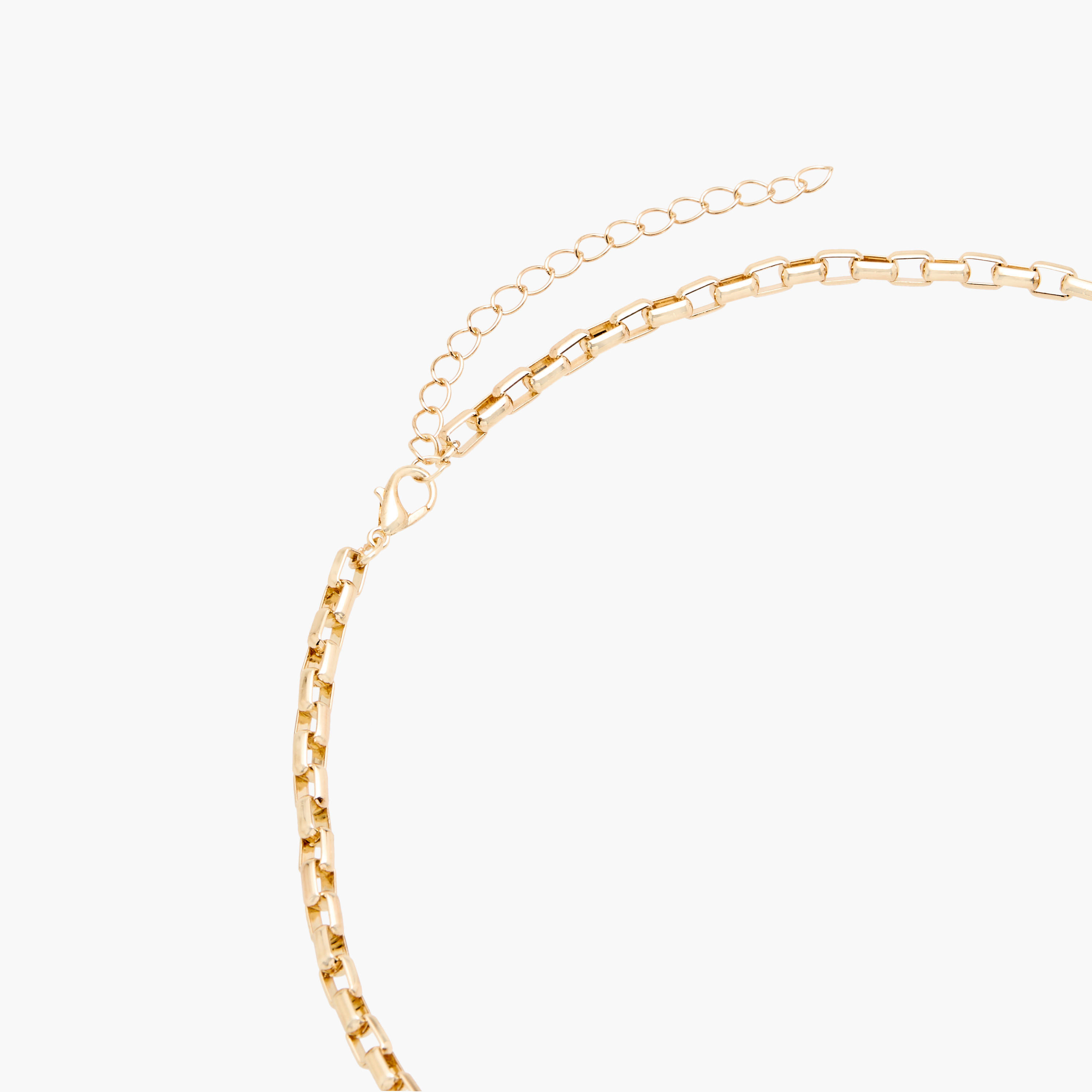 عقد بدلاية شمس ومشبك إغلاق-women-watchesandjewellery-jewellery-necklacesandpendants-image-4