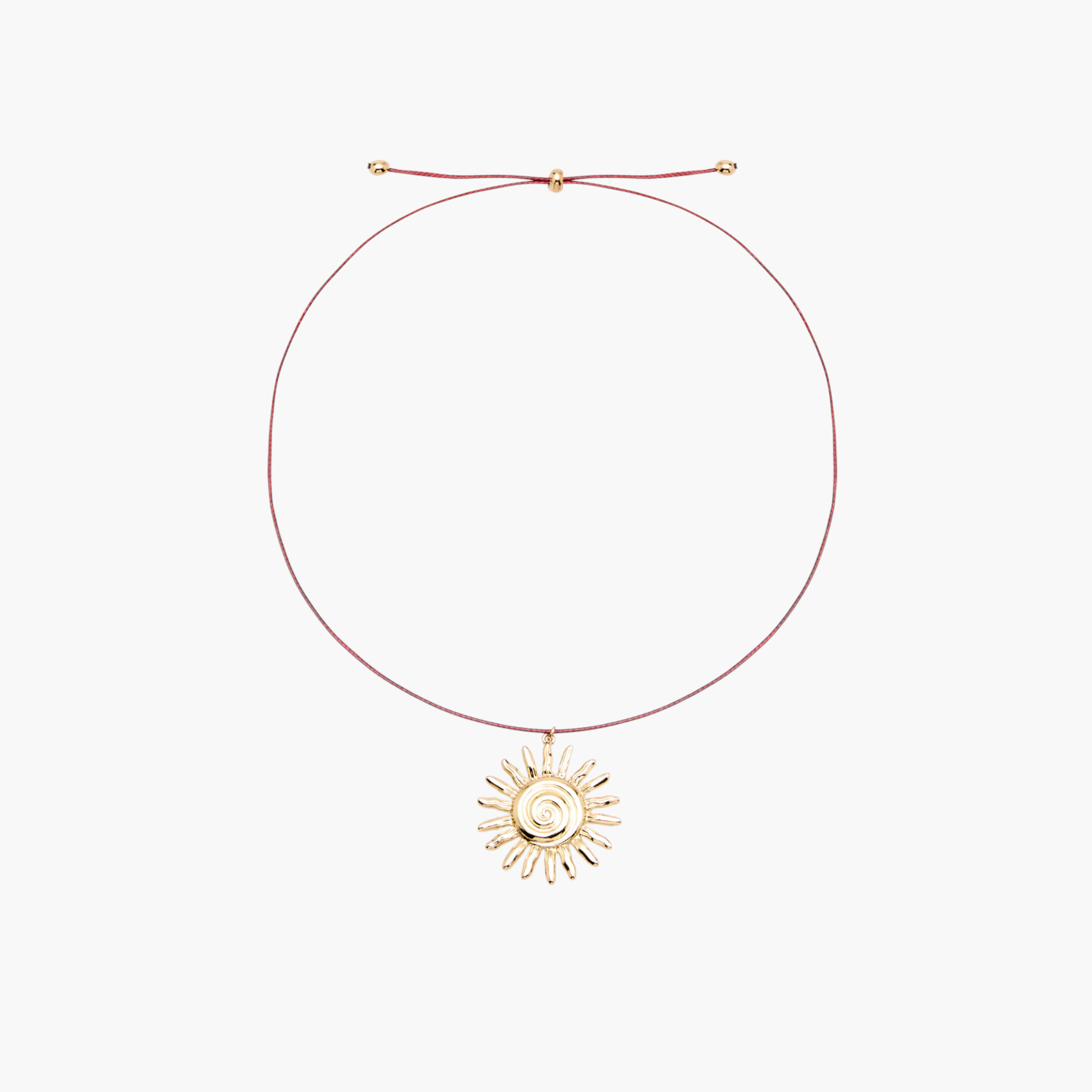 قلادة بدلاية شمس ومشبك قابل للتعديل-women-watchesandjewellery-jewellery-necklacesandpendants-image-5