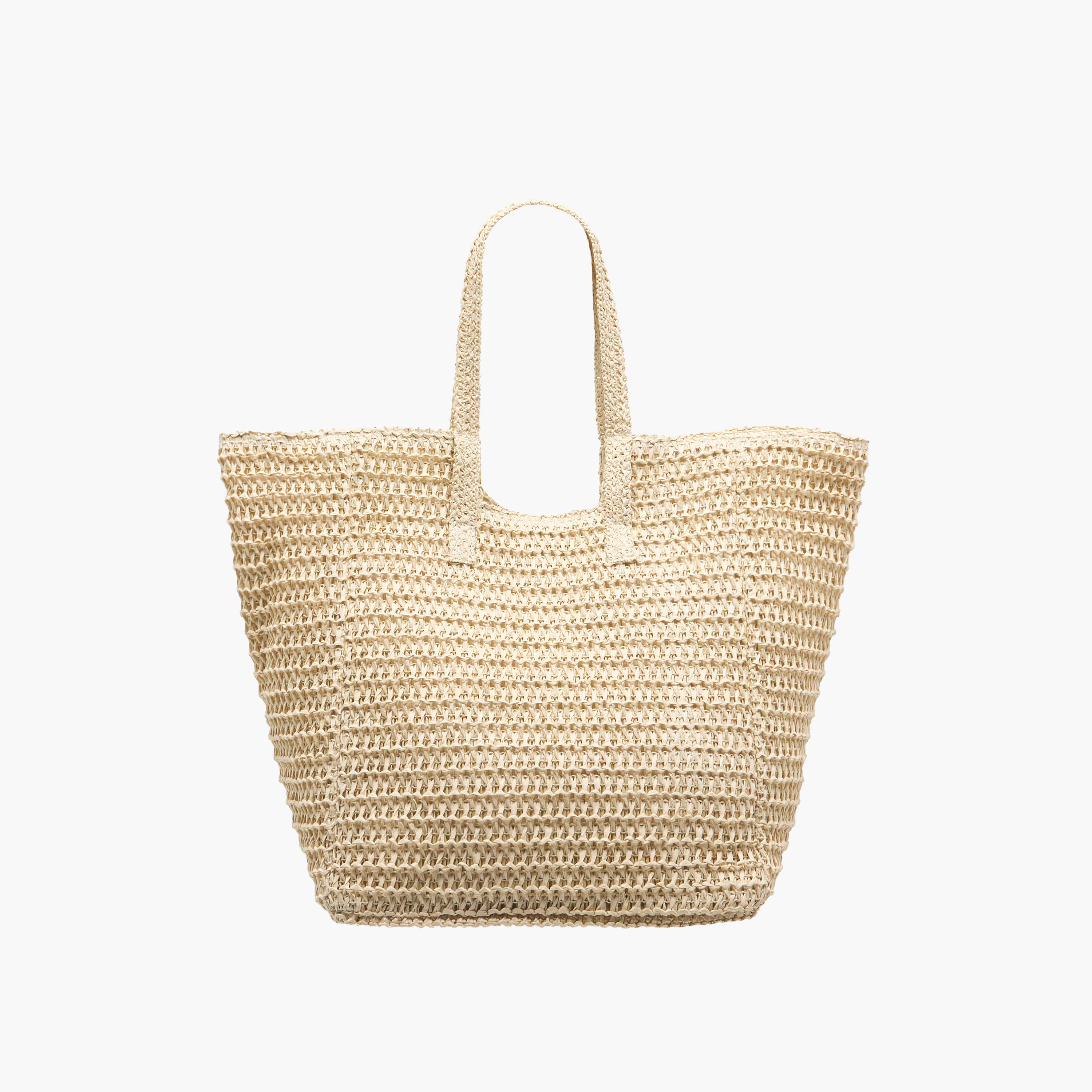 شنطة توتي بارزة الملمس بمقبض مزدوج وزر إغلاق-women-bagsandwallets-handbags-image-1