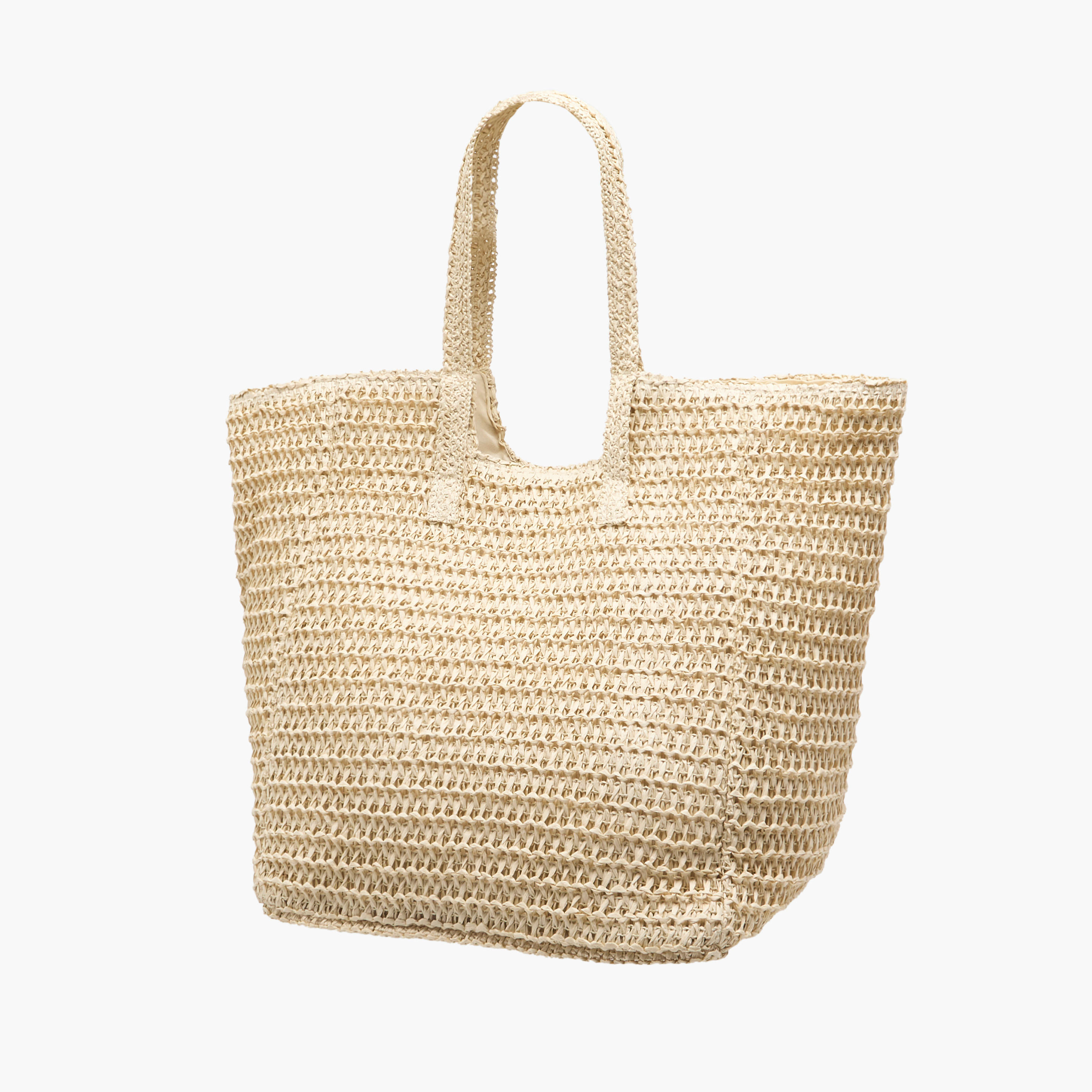 شنطة توتي بارزة الملمس بمقبض مزدوج وزر إغلاق-women-bagsandwallets-handbags-image-3