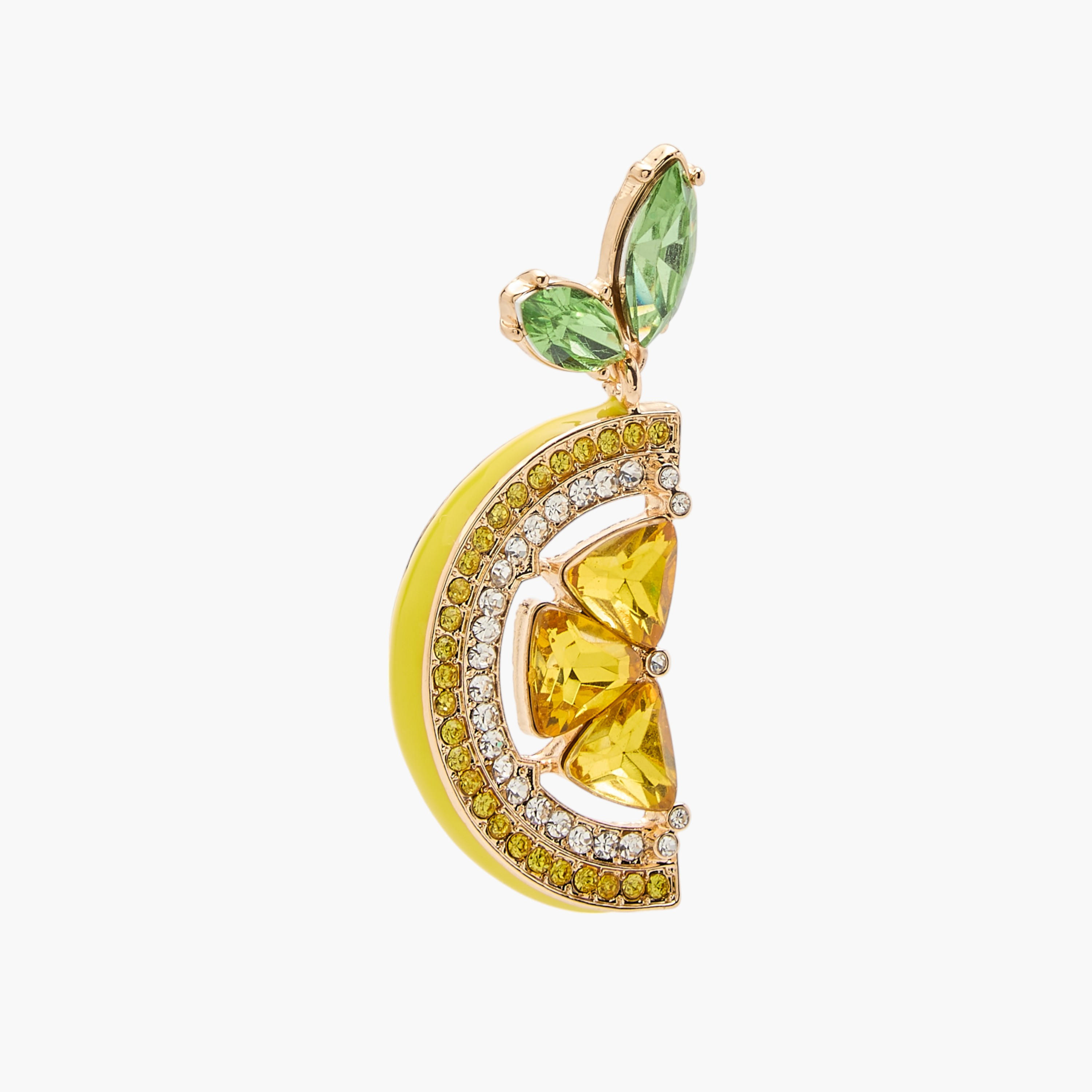 حلق ليمون مزين بمكبس إغلاق خلفي-women-watchesandjewellery-jewellery-earrings-image-5