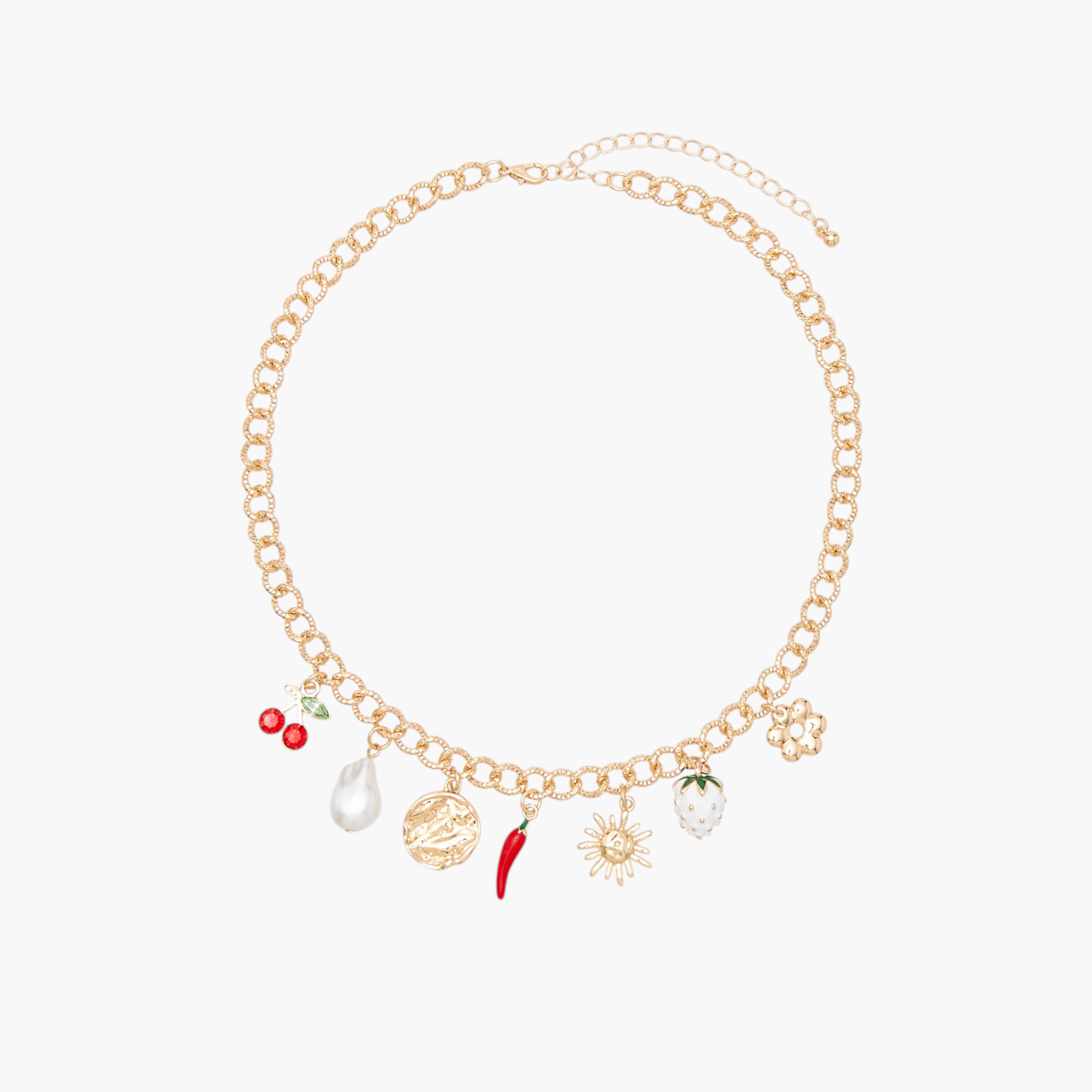 عقد بدلاية فاكهة مع مشبك إغلاق-women-watchesandjewellery-jewellery-necklacesandpendants-image-1